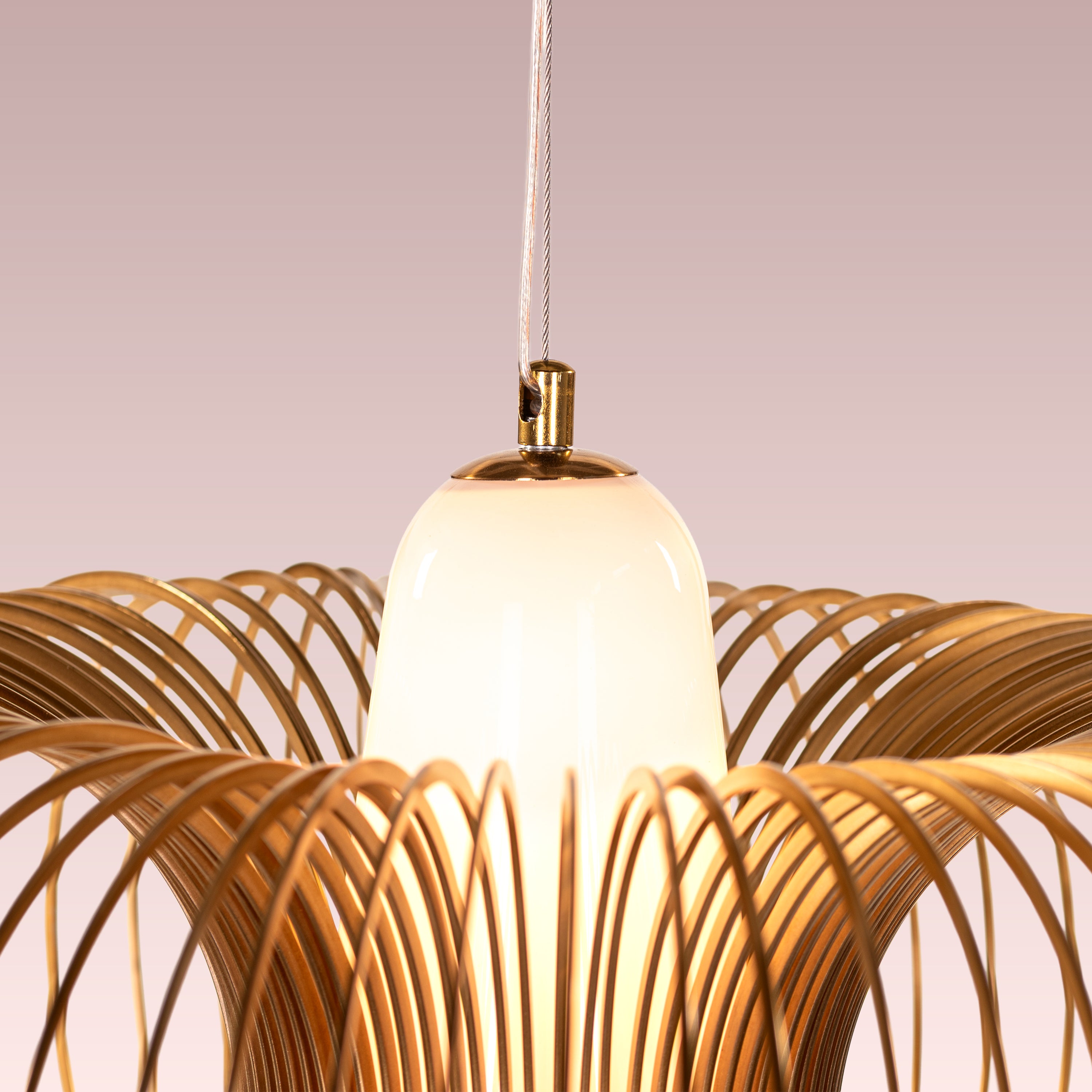 Golden Loom Designer (Medium) Chandelier