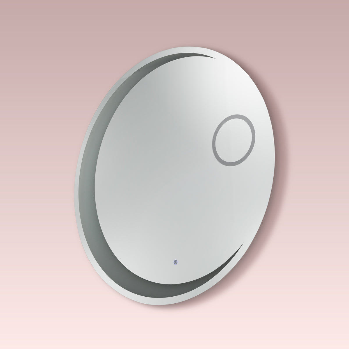 Sculpted Reflection Wall Mirror
