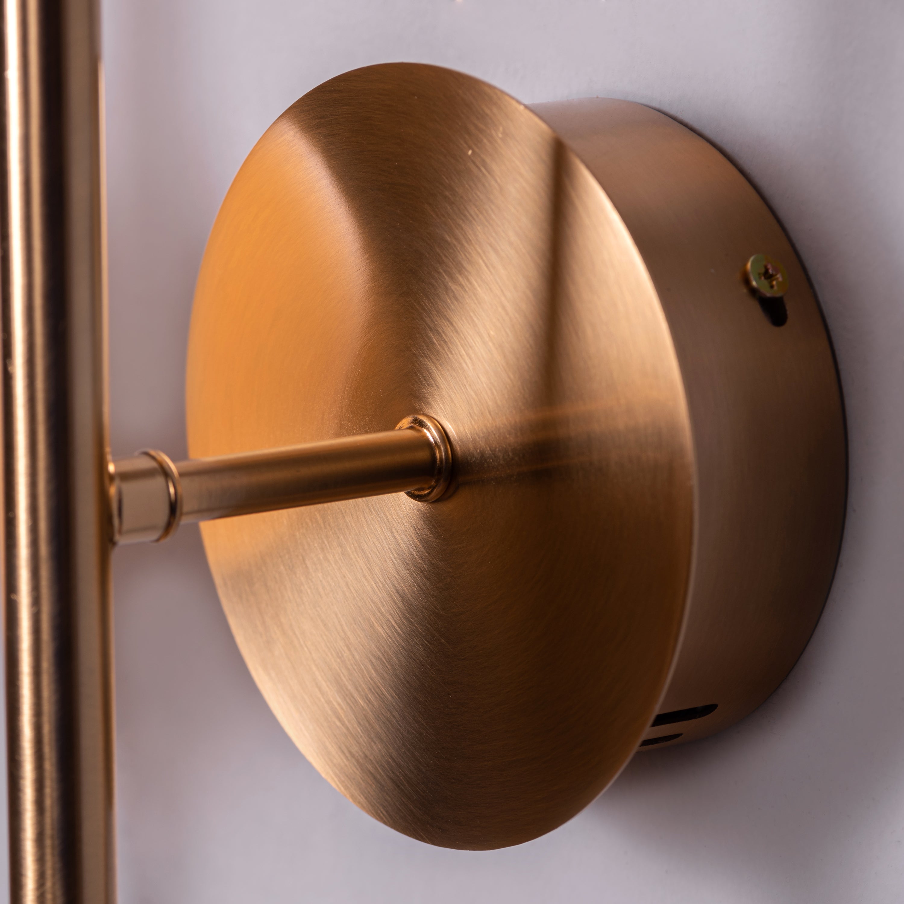 Check The List (Gold, Dimmable LED with Remote Control) Wall Light