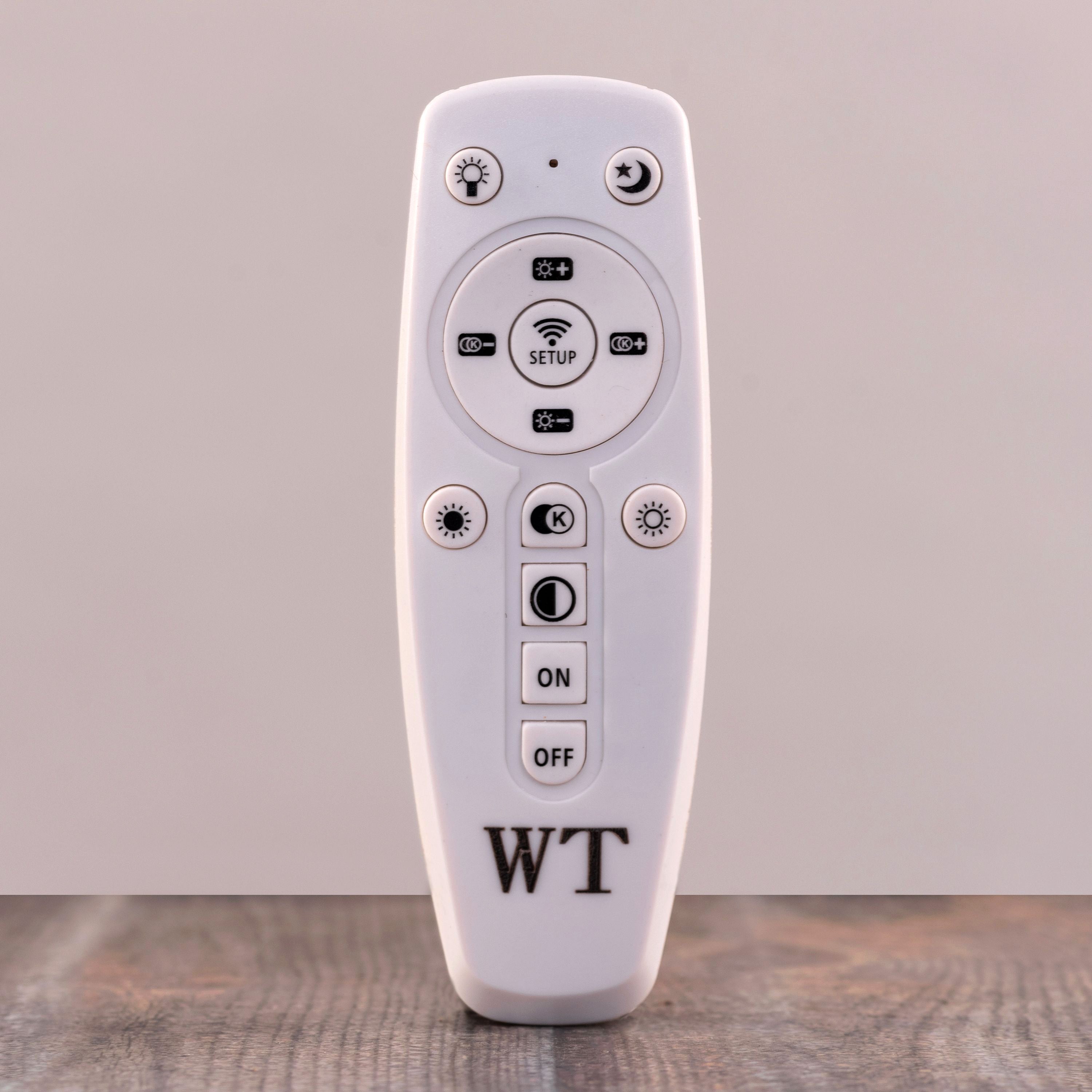 Check The List (Gold, Dimmable LED with Remote Control) Wall Light