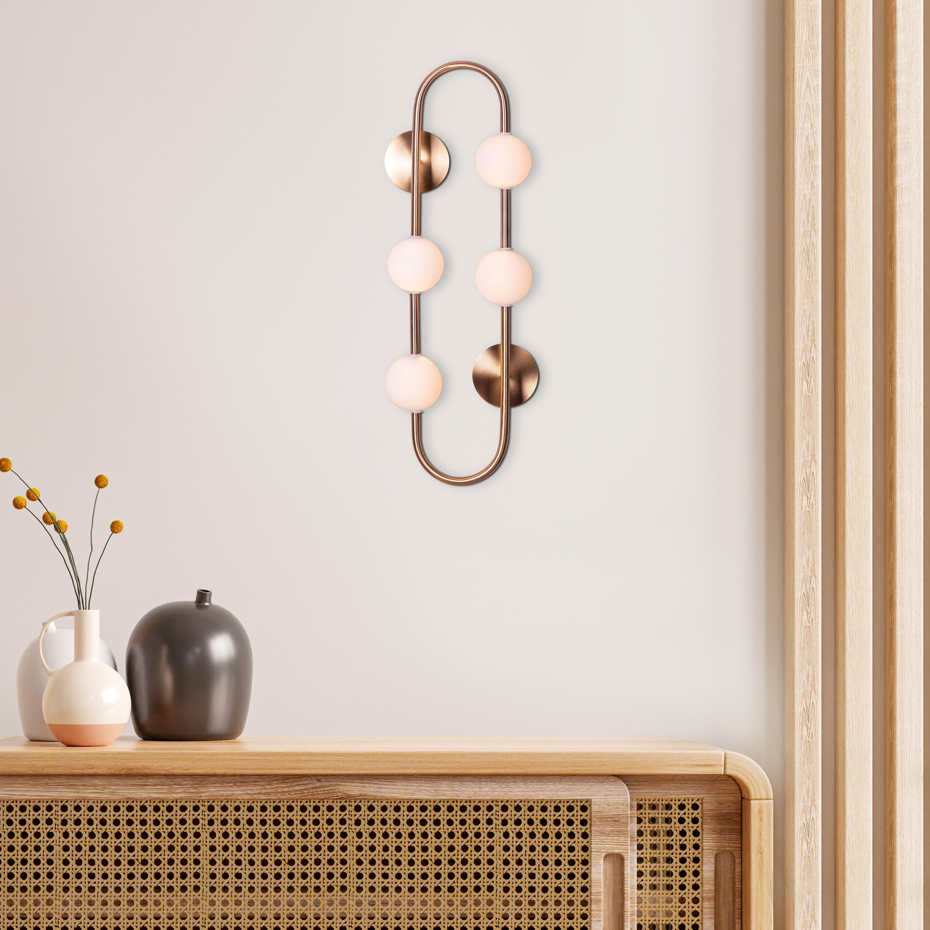 Check The List (Gold, Dimmable LED with Remote Control) Wall Light