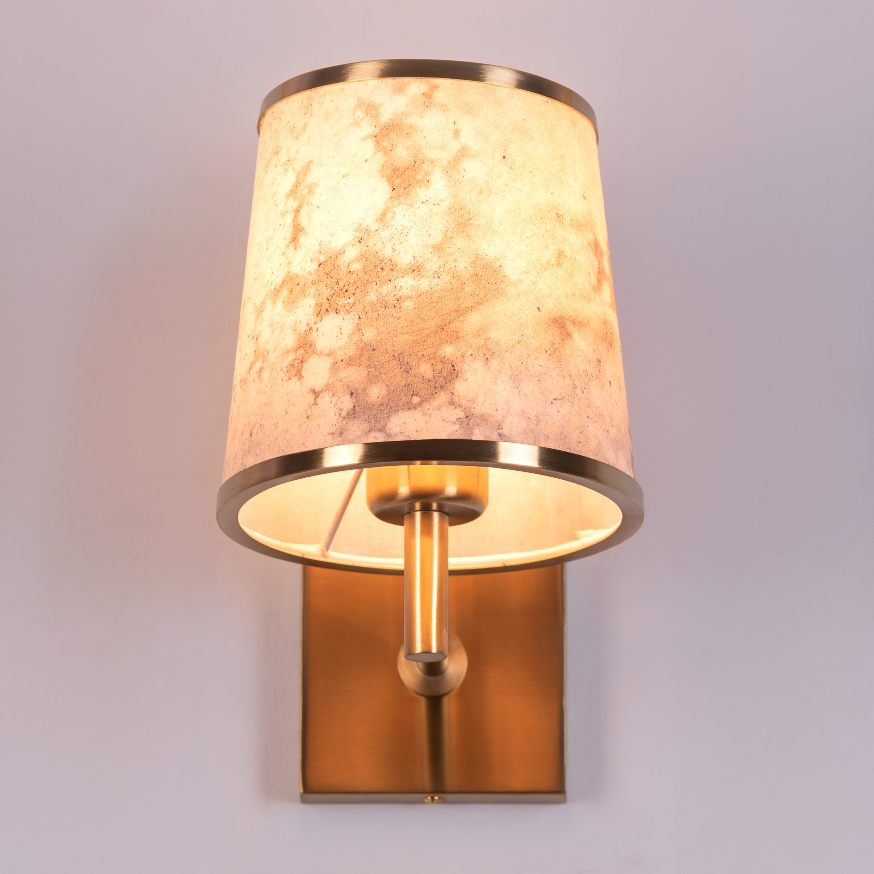 Clean Slate (Gold) Stone Veneer Wall Light