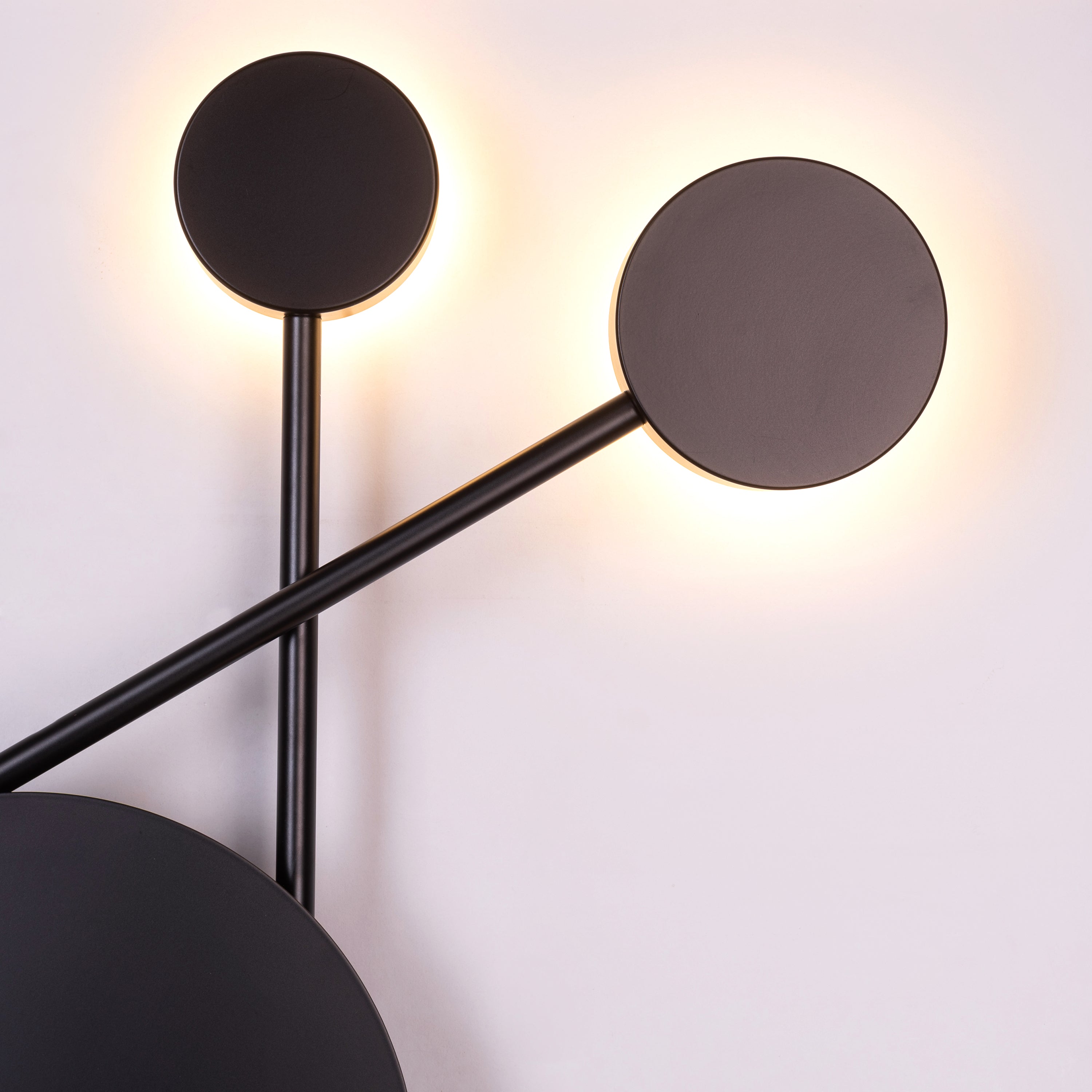 On A Lark (Black, Built-In LED) Wall Light