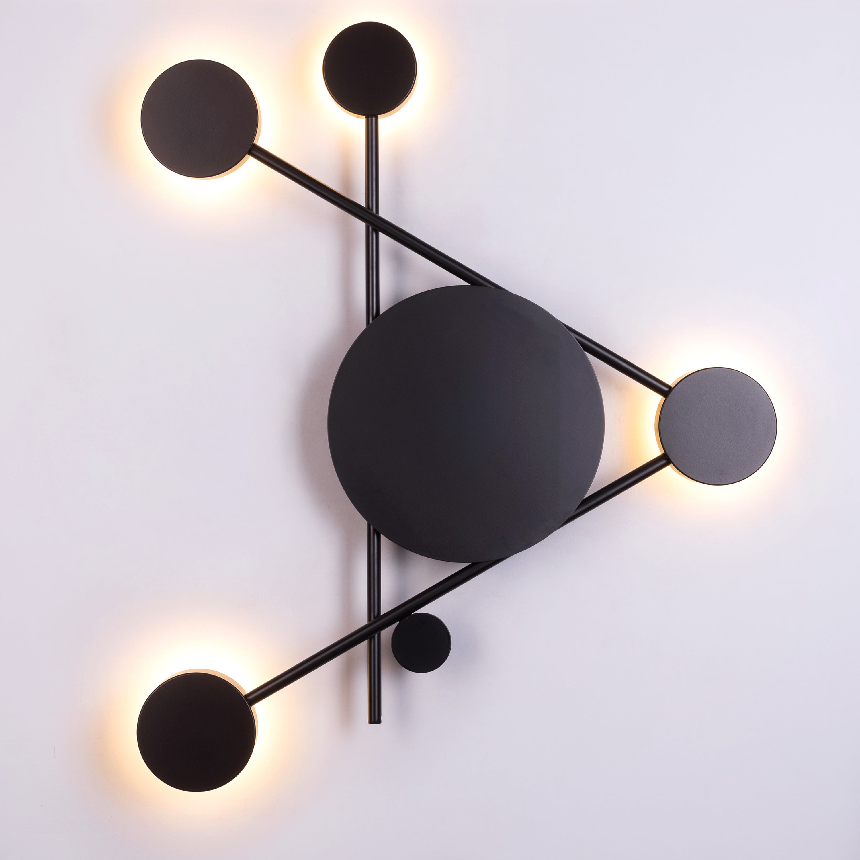 On A Lark (Black, Built-In LED) Wall Light