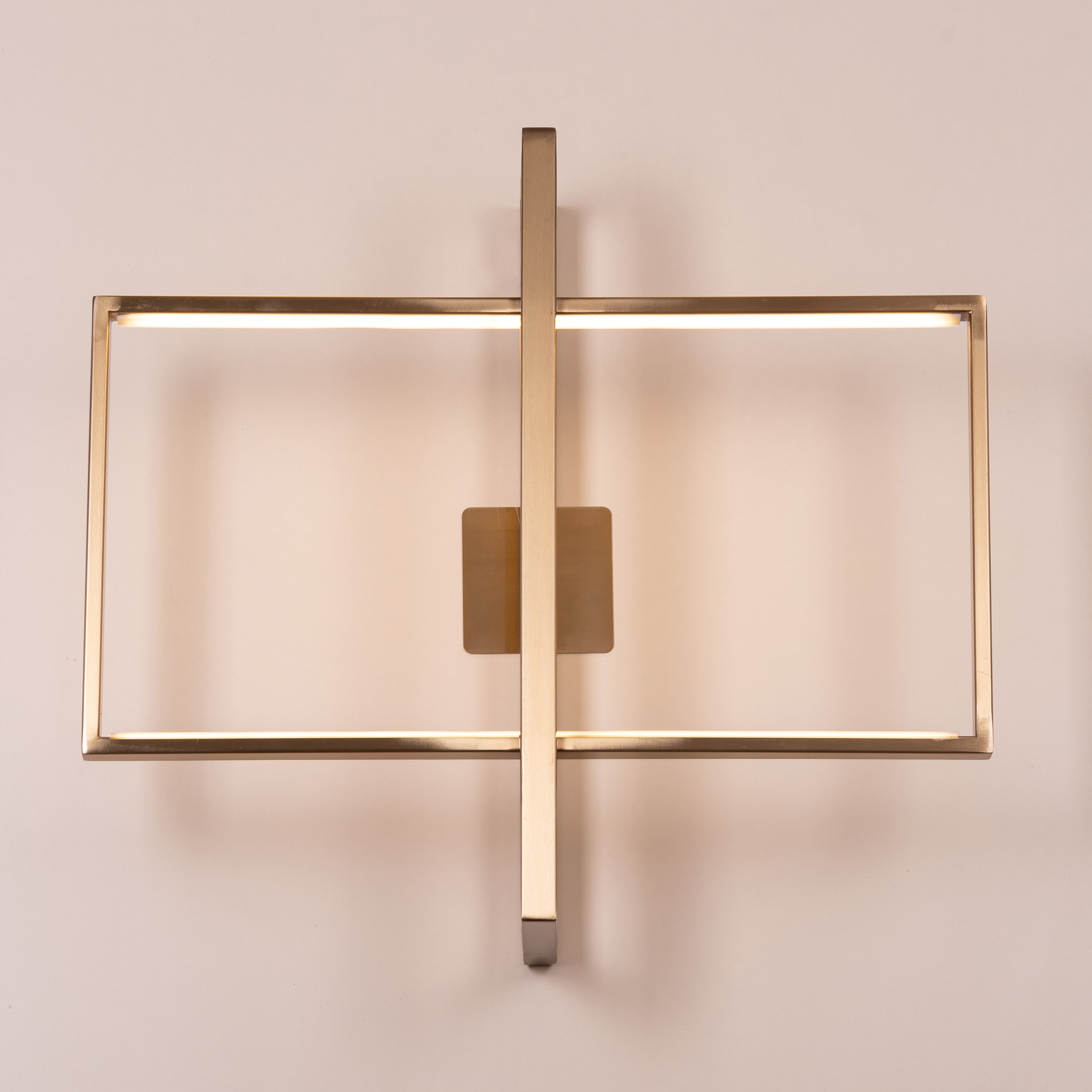 Memory Lane (Gold, Built-In LED) Wall Light