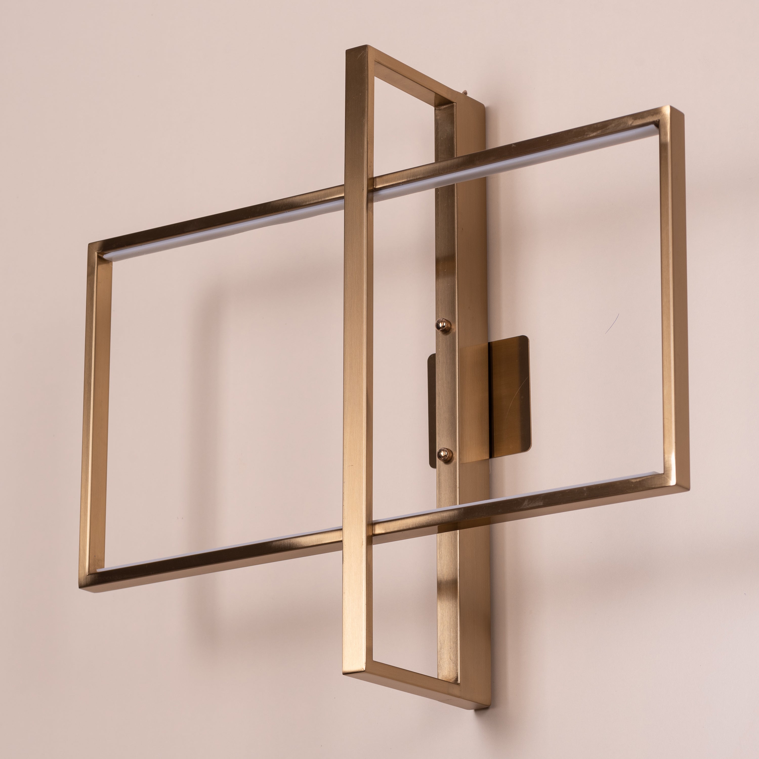 Memory Lane (Gold, Built-In LED) Wall Light