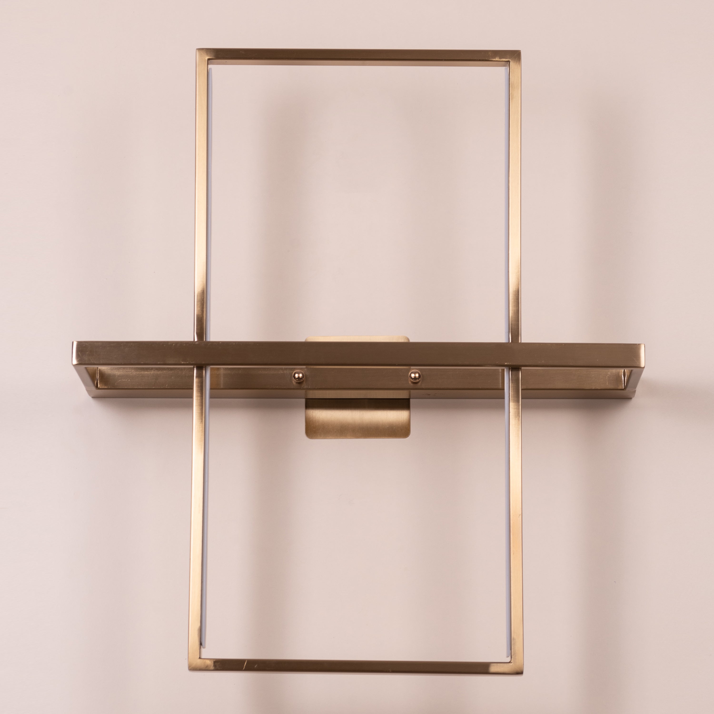 Memory Lane (Gold, Built-In LED) Wall Light