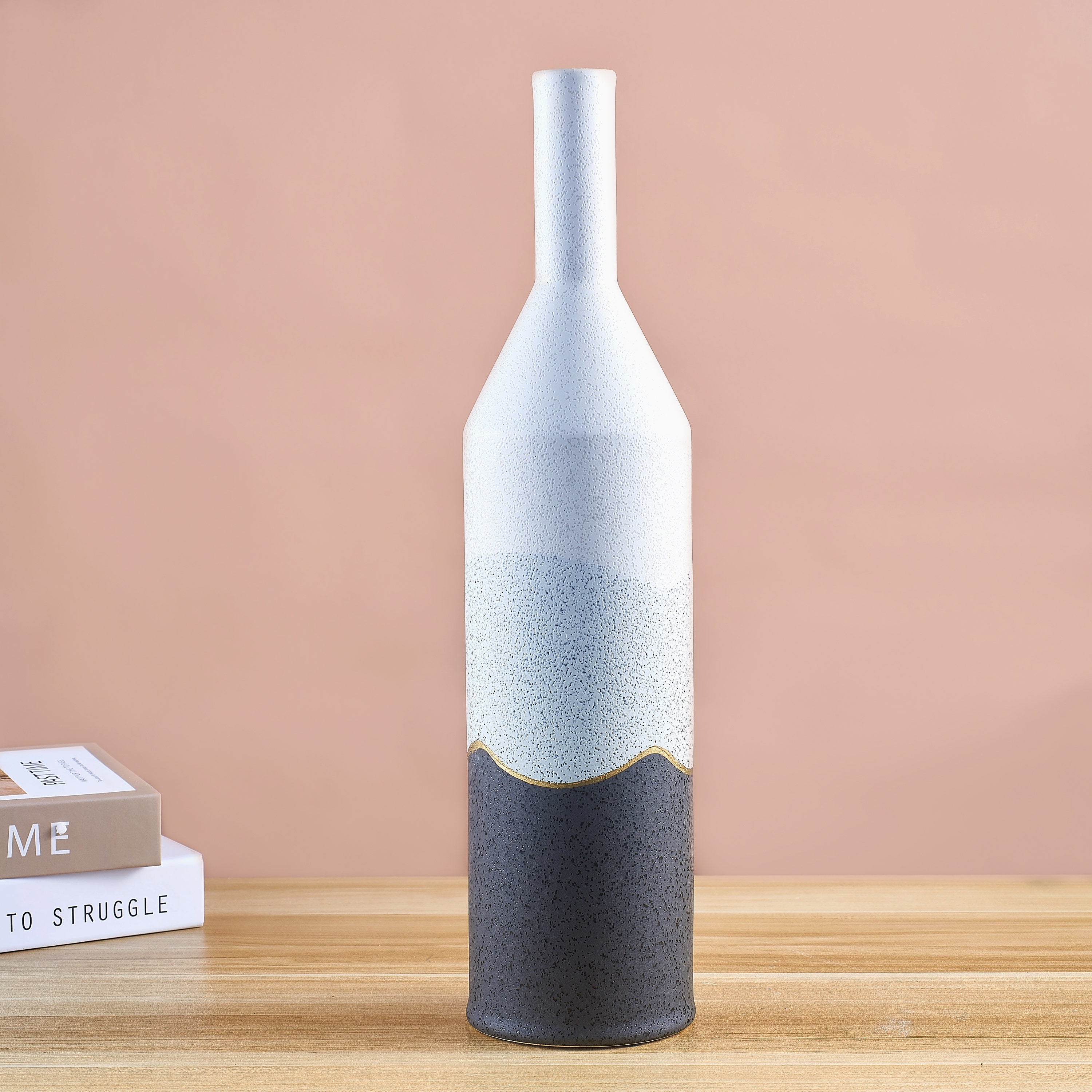 Bottled Up (White/Black) Ceramic