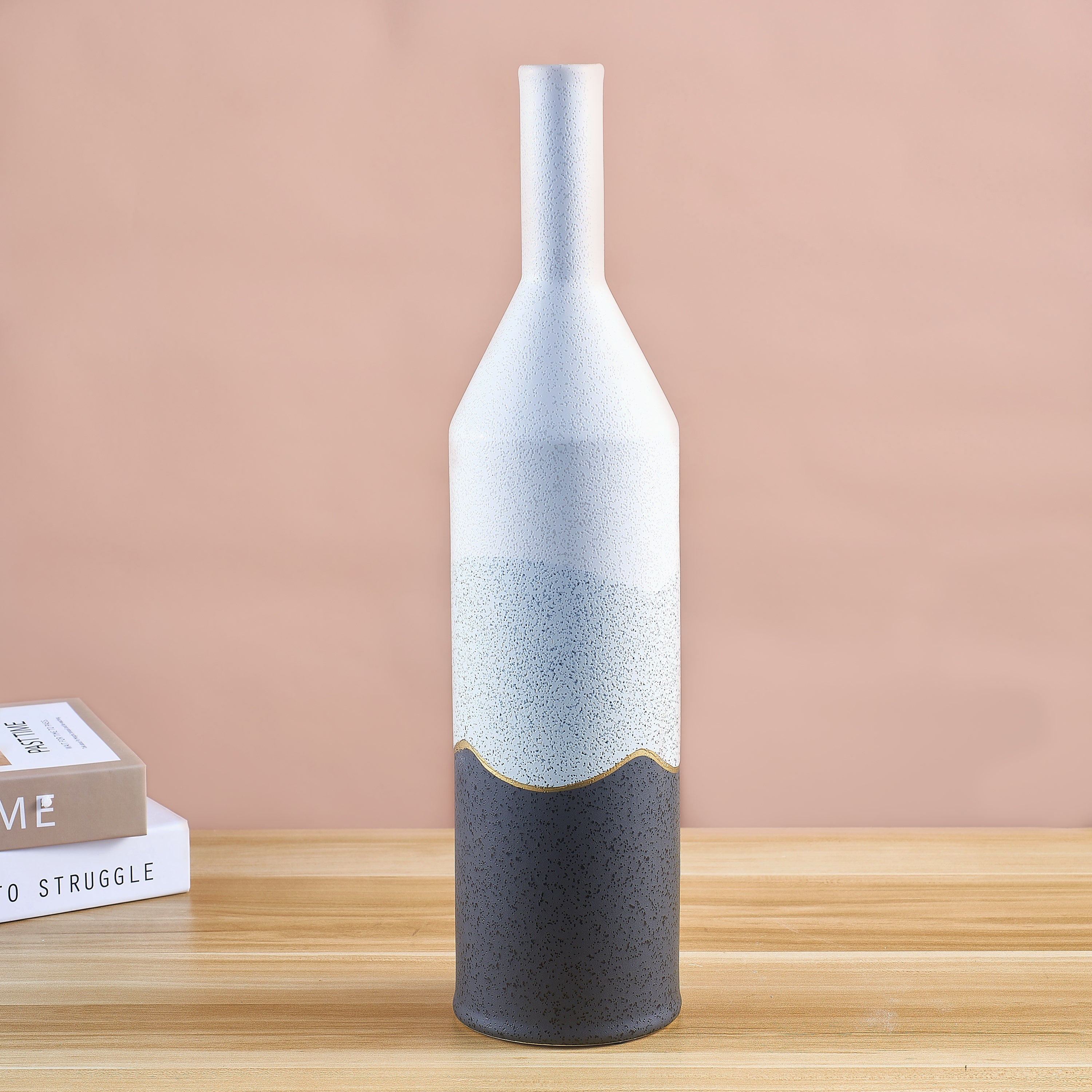 Bottled Up (White/Black) Ceramic