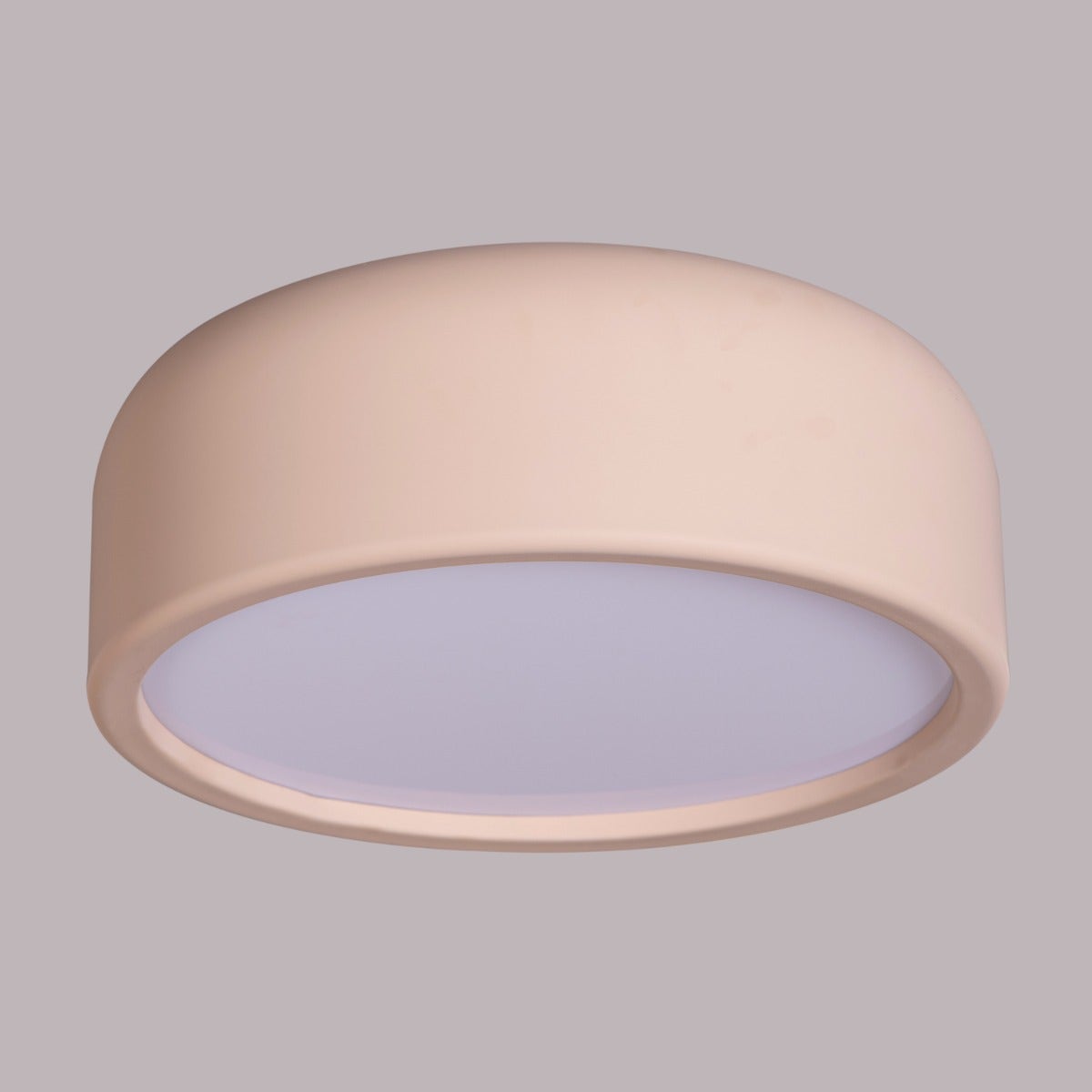 Artistic (19", Khakhi, Smart LED) Ceiling Light (3 Smart LED Bulbs Included)