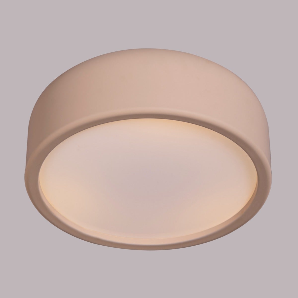 Artistic (19", Khakhi, Smart LED) Ceiling Light (3 Smart LED Bulbs Included)