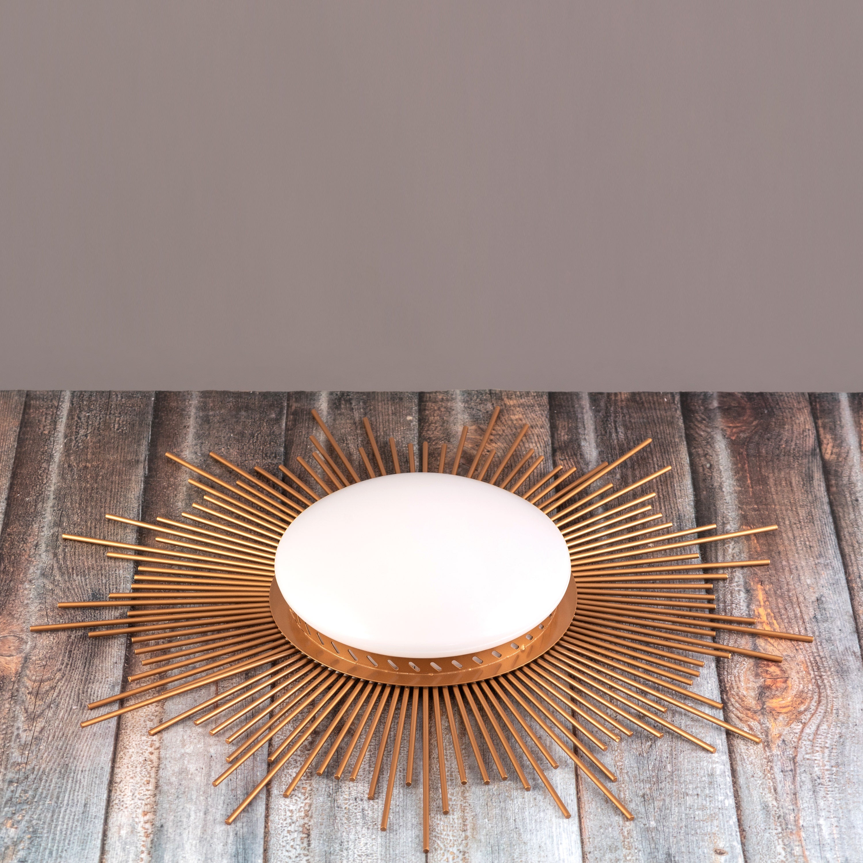 Sunshine (Gold, 3 Color LED) Ceiling Light