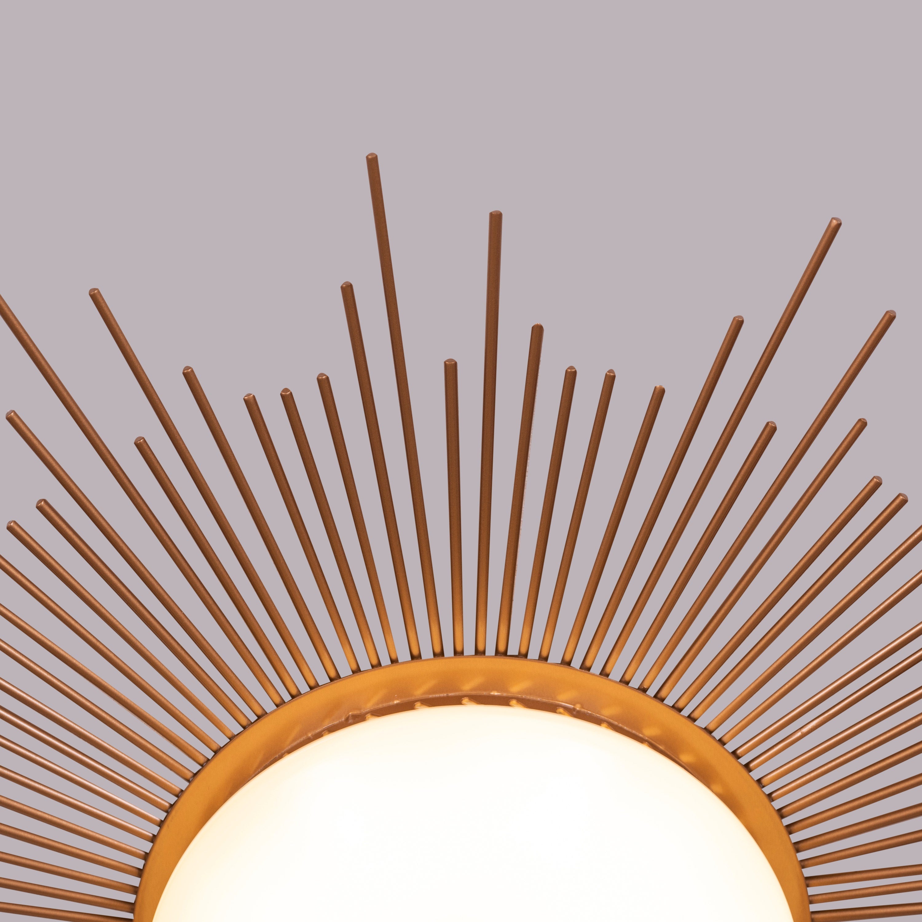 Sunshine (Gold, 3 Color LED) Ceiling Light