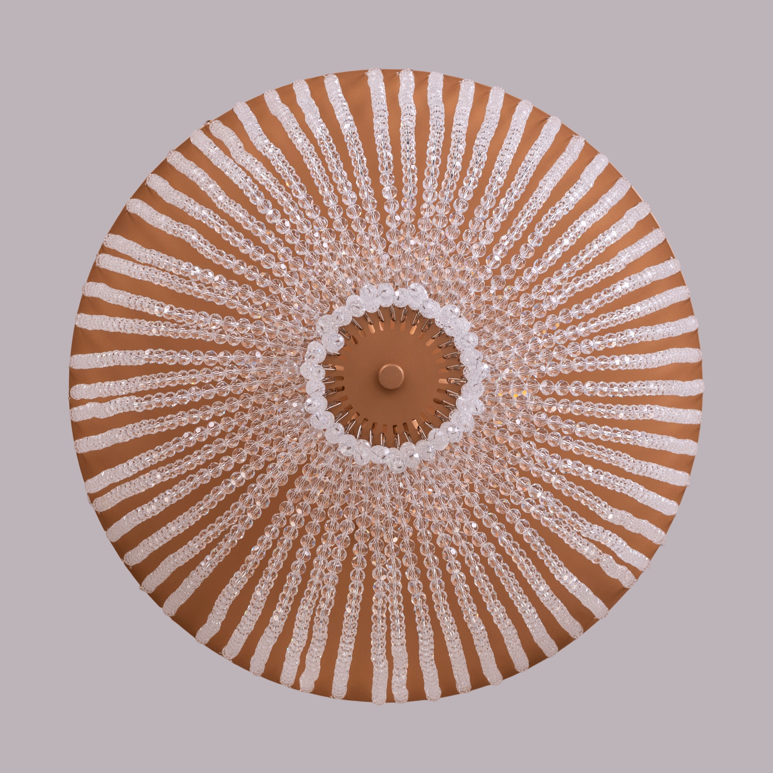 Warm Embrace (Gold) Crystal Ceiling Light