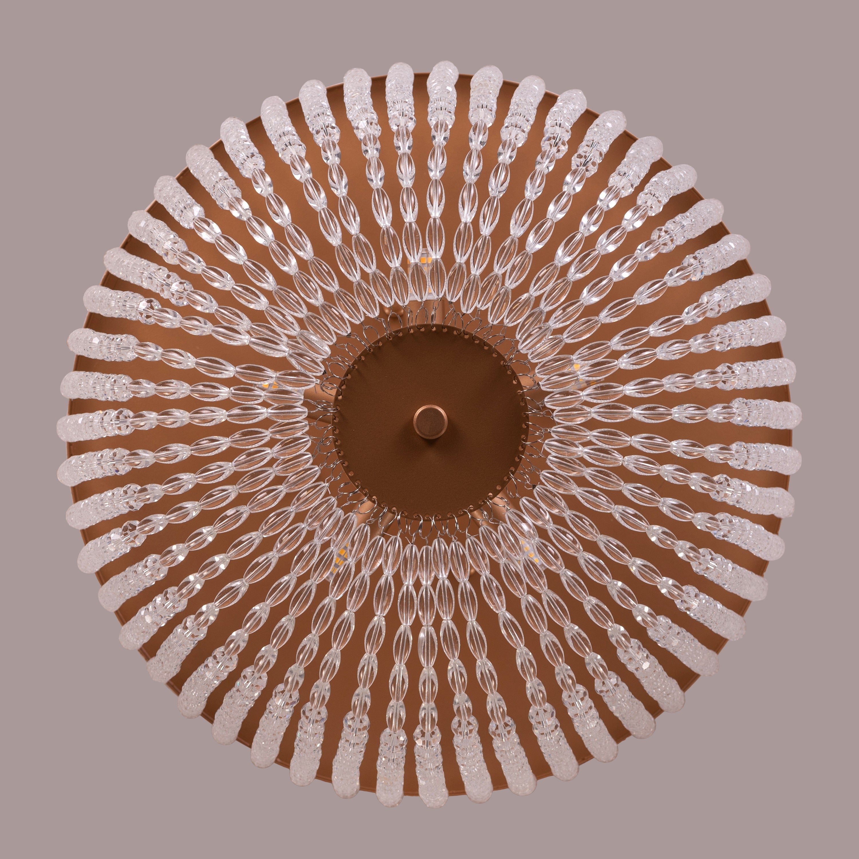 Embraced (Gold) Crystal Ceiling Light