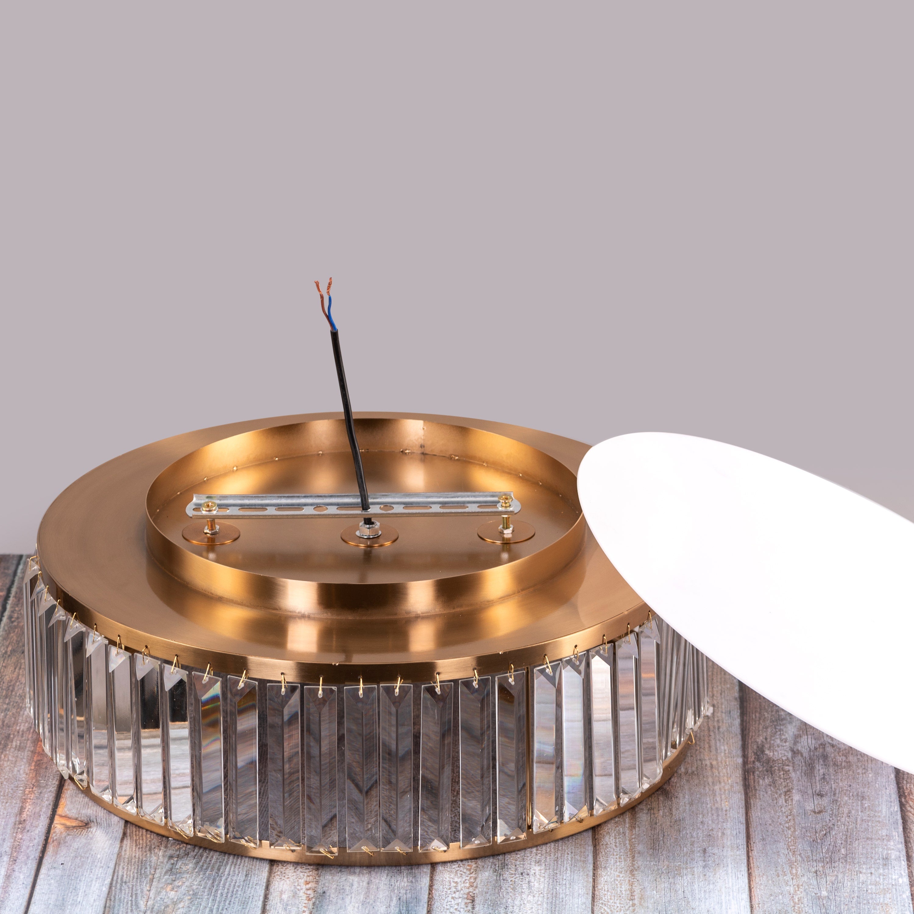 Matinee (Gold) Crystal Ceiling Light