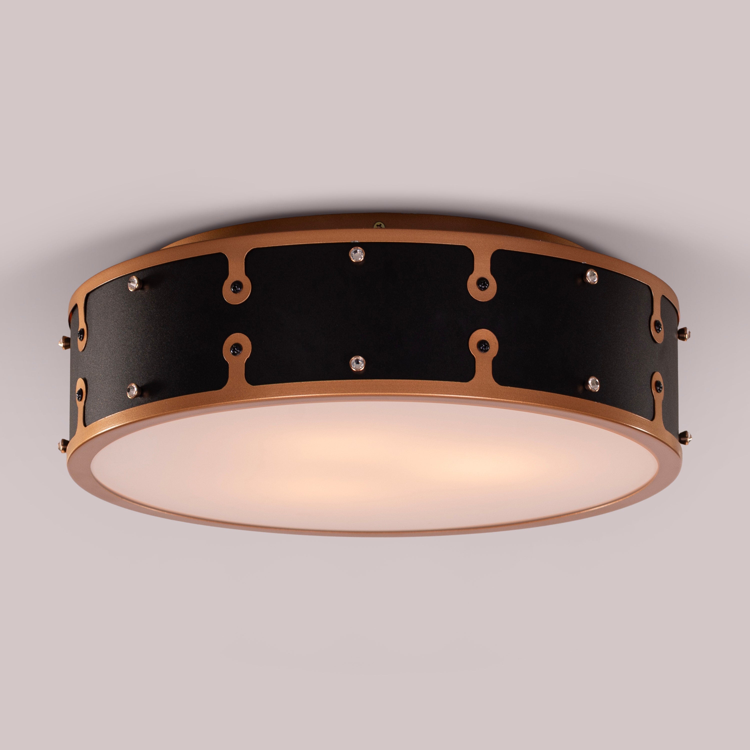 The Rivet Monogram Ceiling light