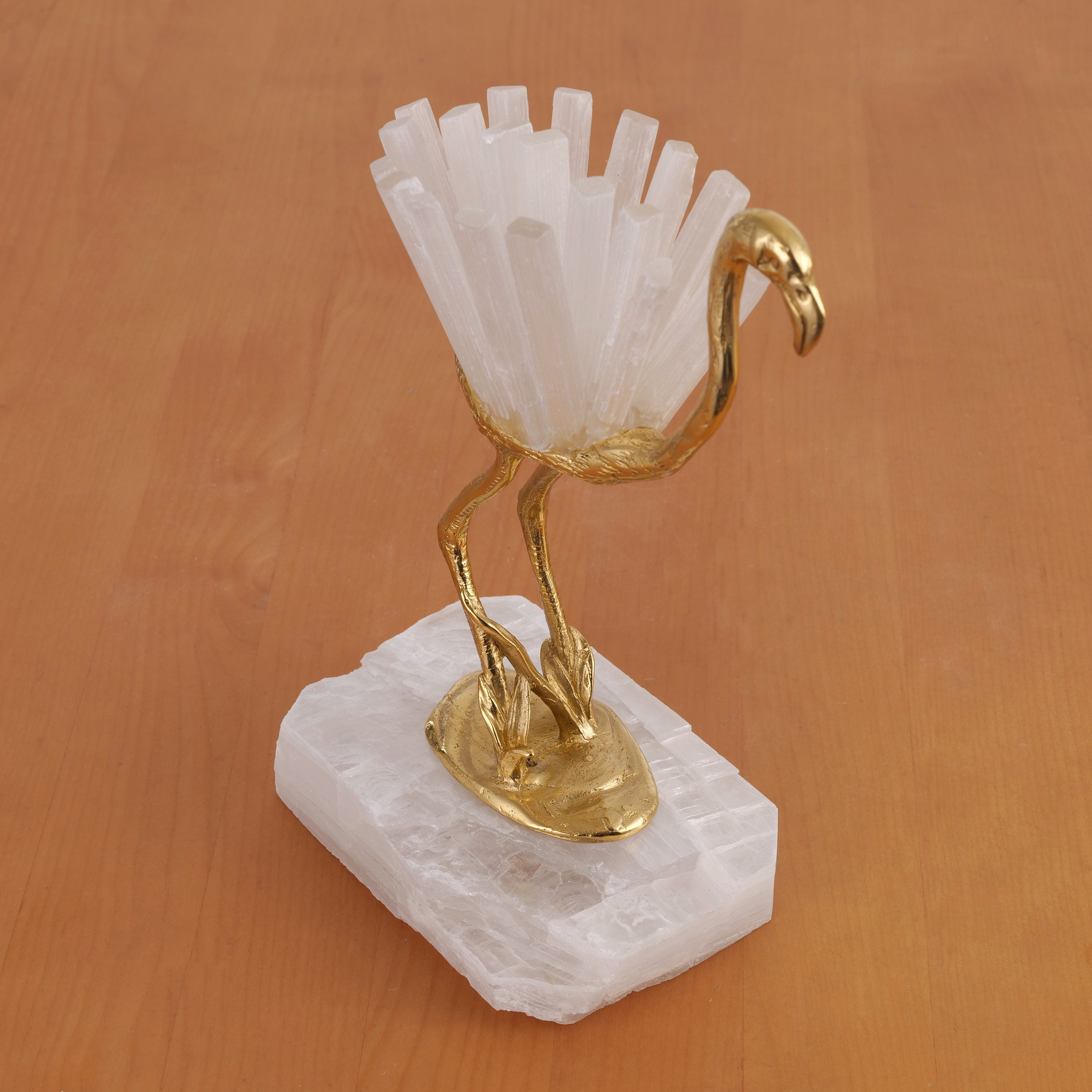 Flamingo Fantasy (White/Gold)