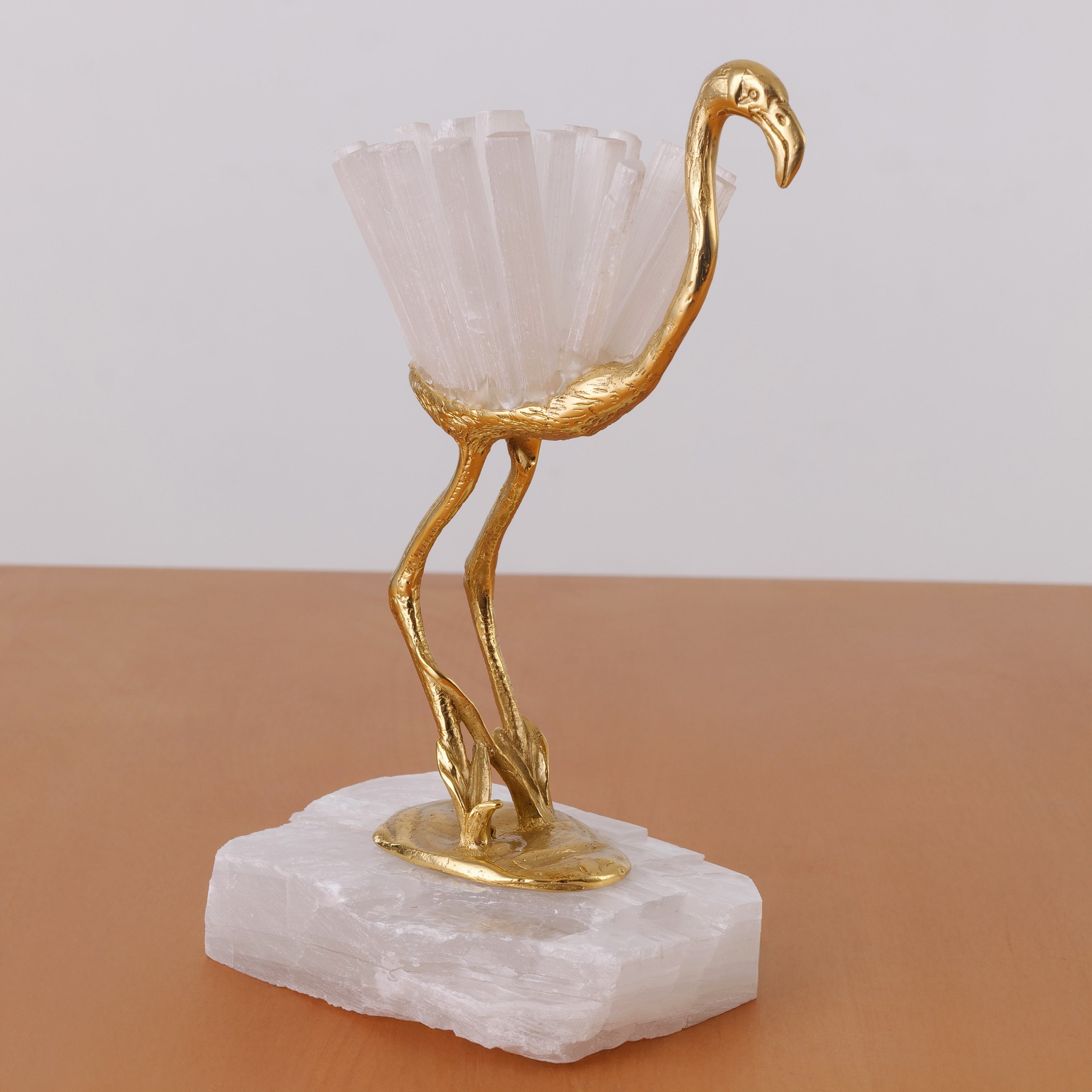 Flamingo Fantasy (White/Gold)