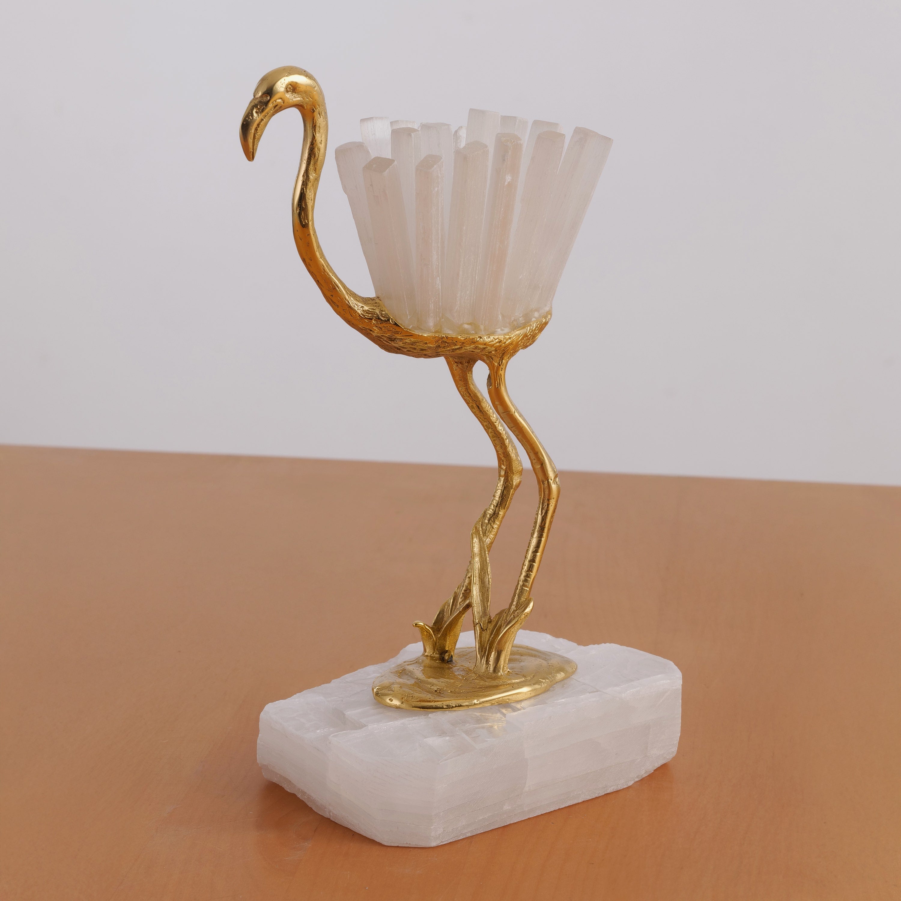 Flamingo Fantasy (White/Gold)