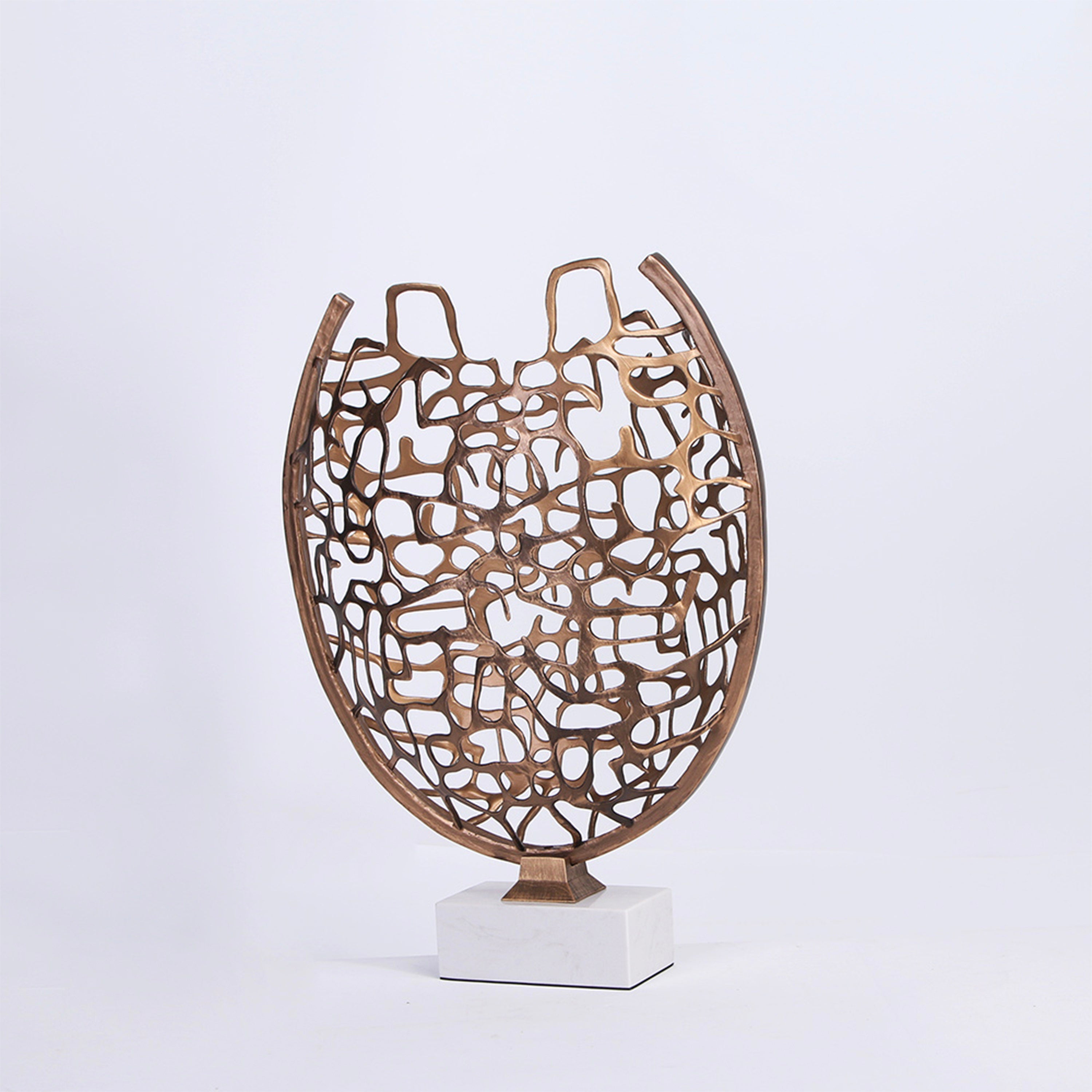 Void Of Silence (Antique Brass) Home Decor