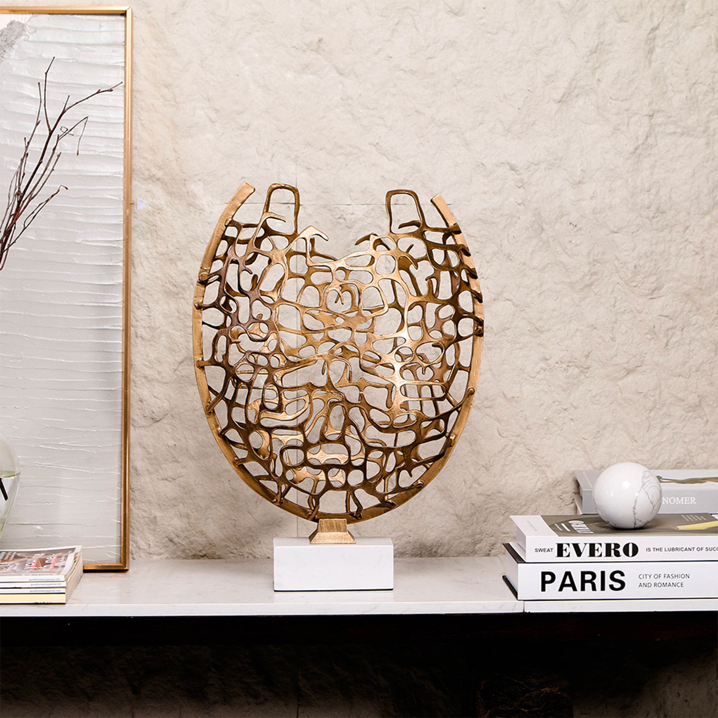 Void Of Silence (Antique Brass) Home Decor