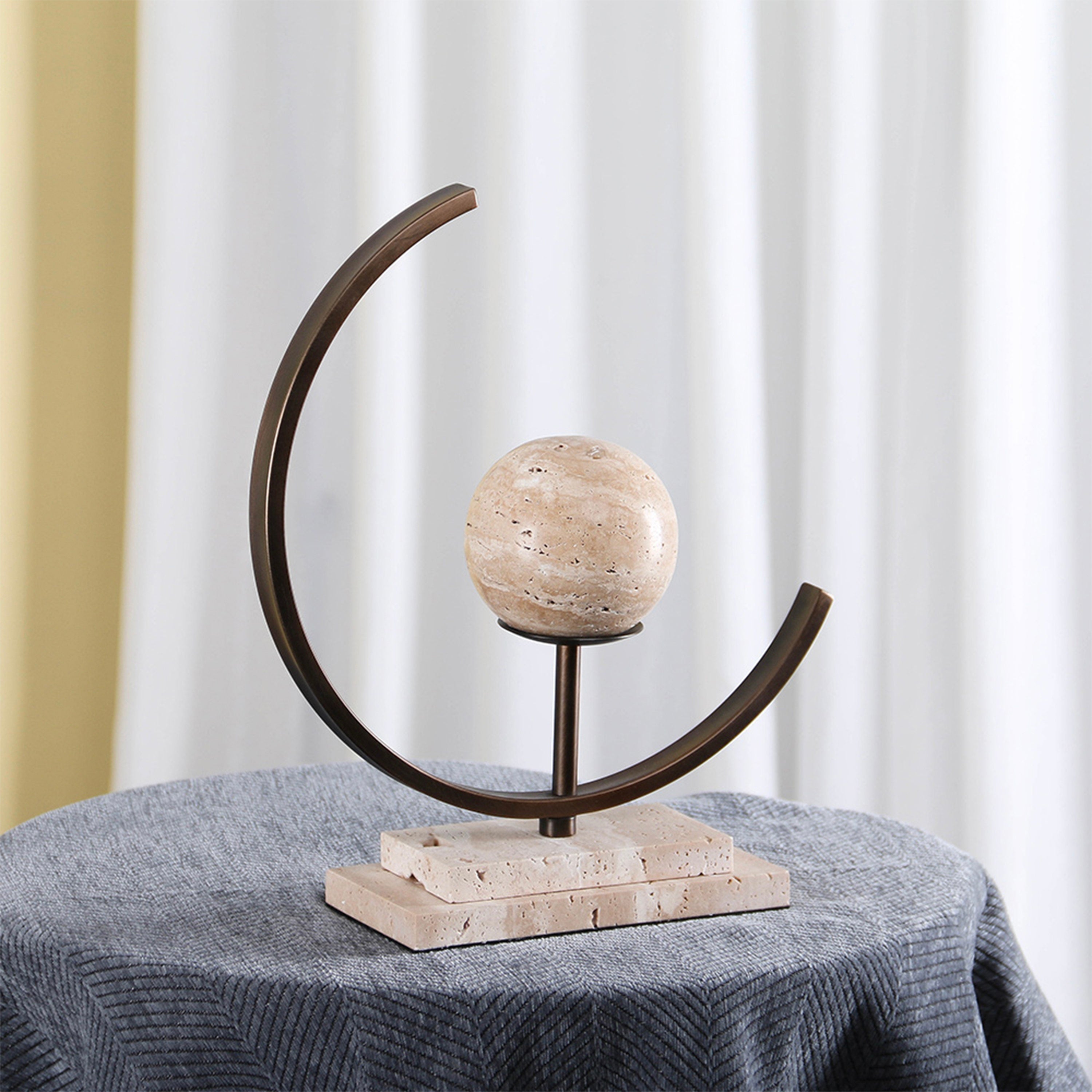 Crescent Composition Home Decor