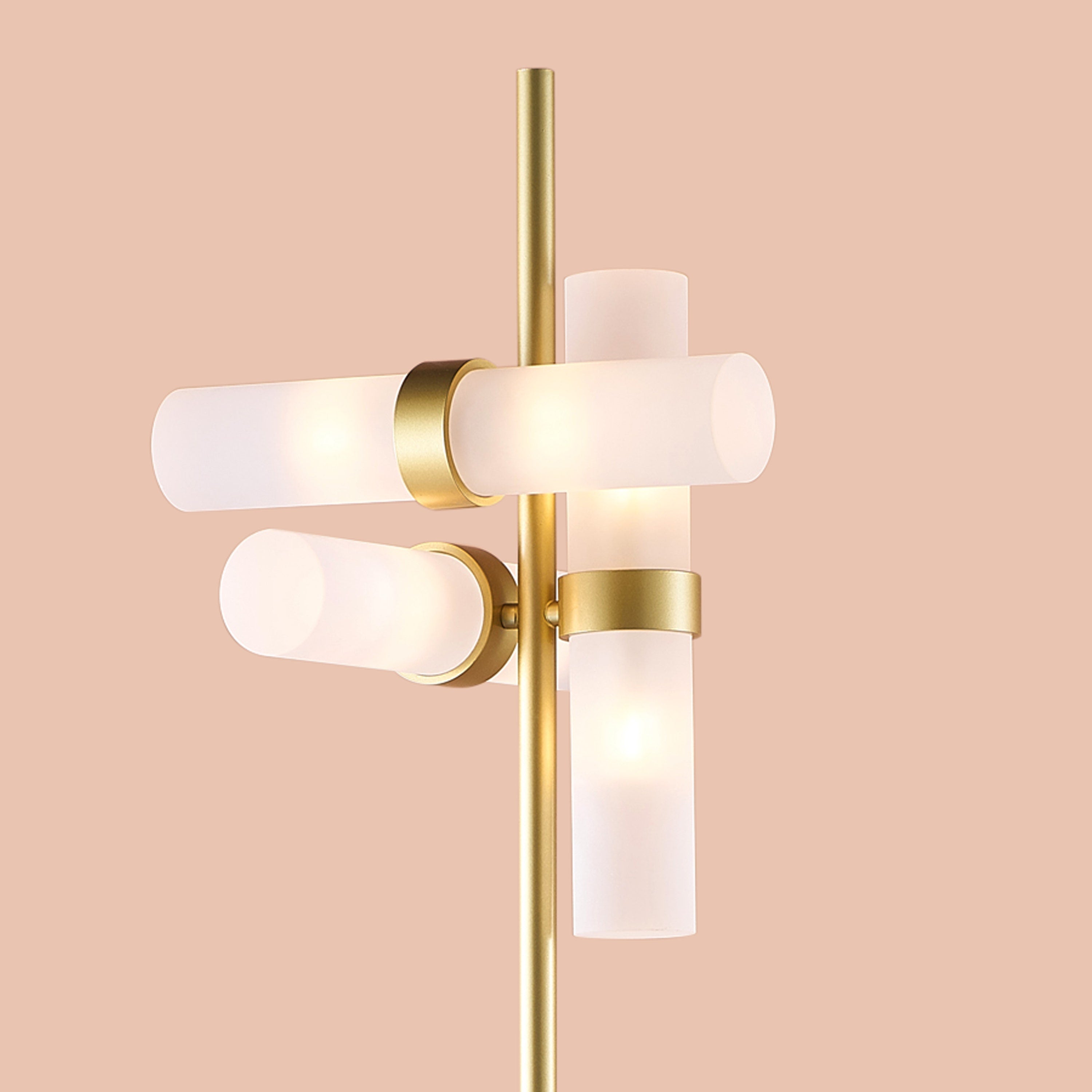 Across The Ocean (Gold ) Floor Lamp
