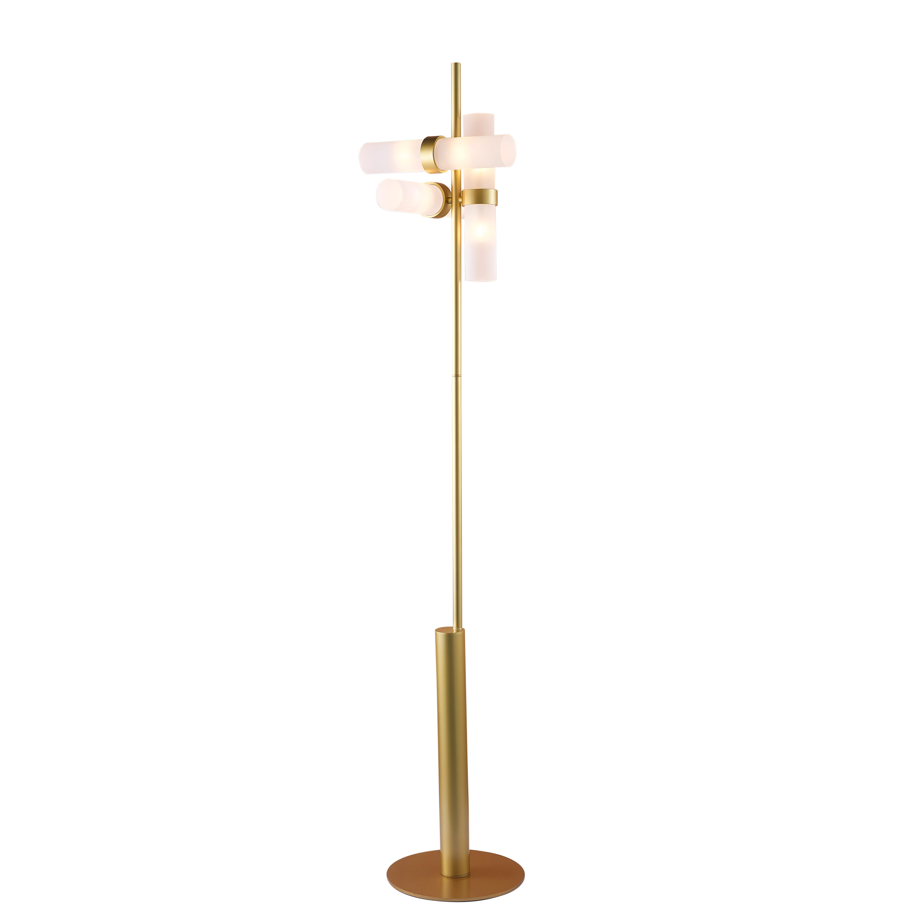 Across The Ocean (Gold ) Floor Lamp