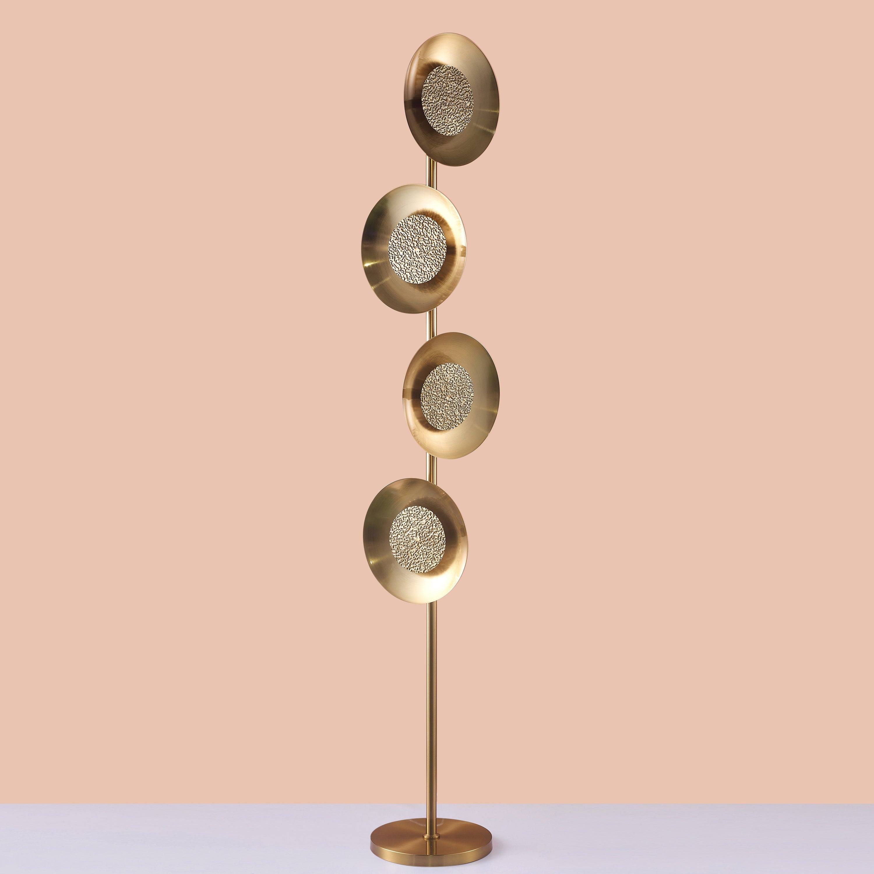 Uphold and Honor (Gold ) Floor Lamp