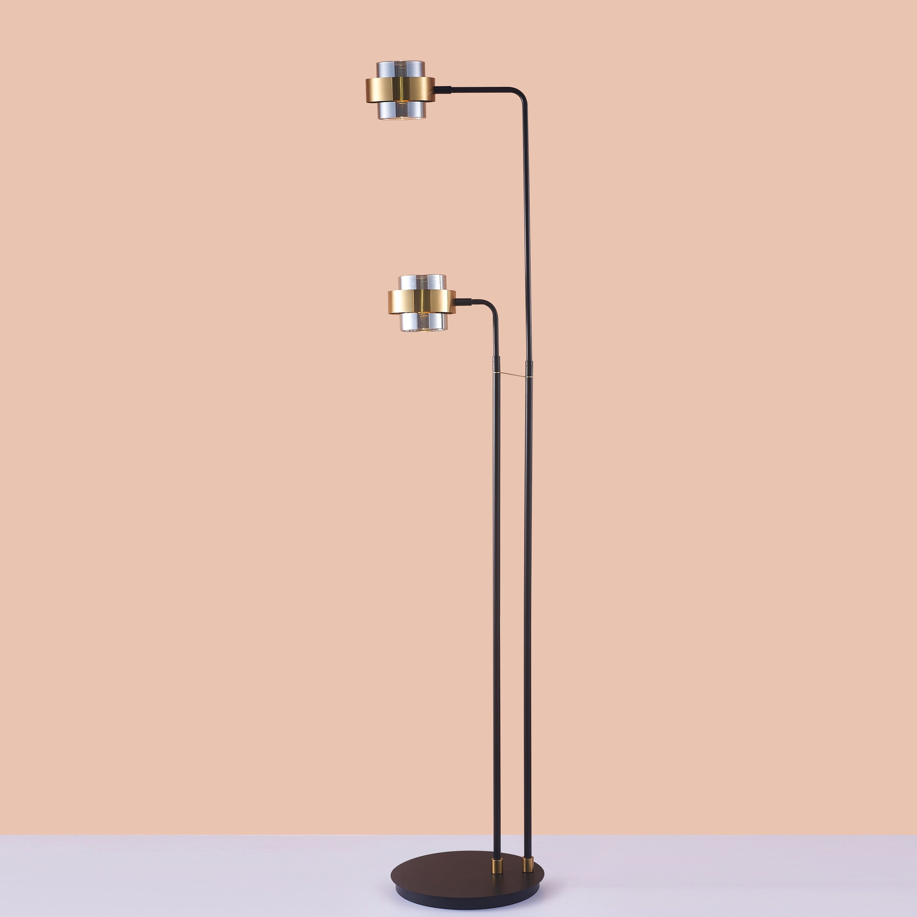 Dumb It Down (Black) Floor Lamp