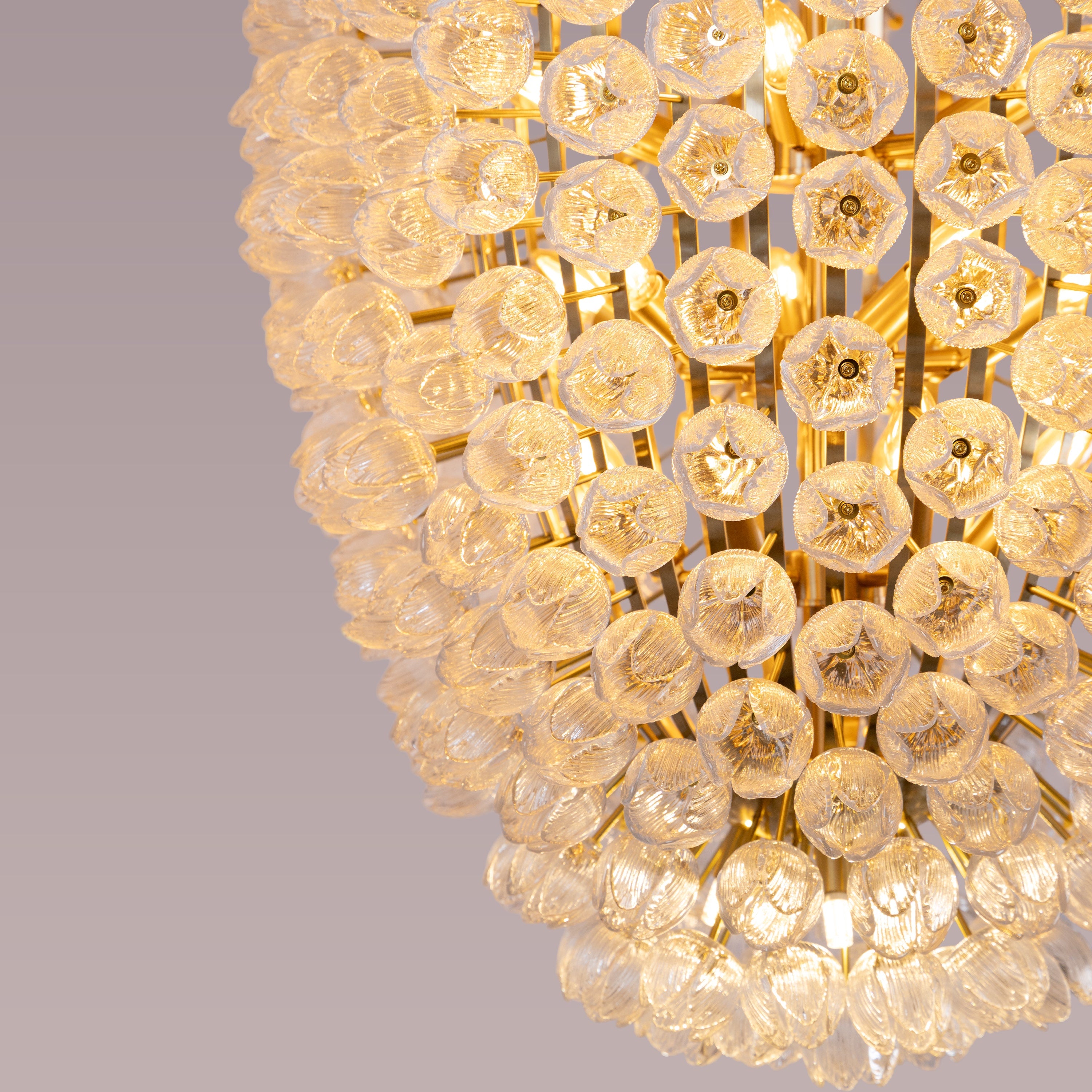 Sunset Strings ( Glass) Chandelier