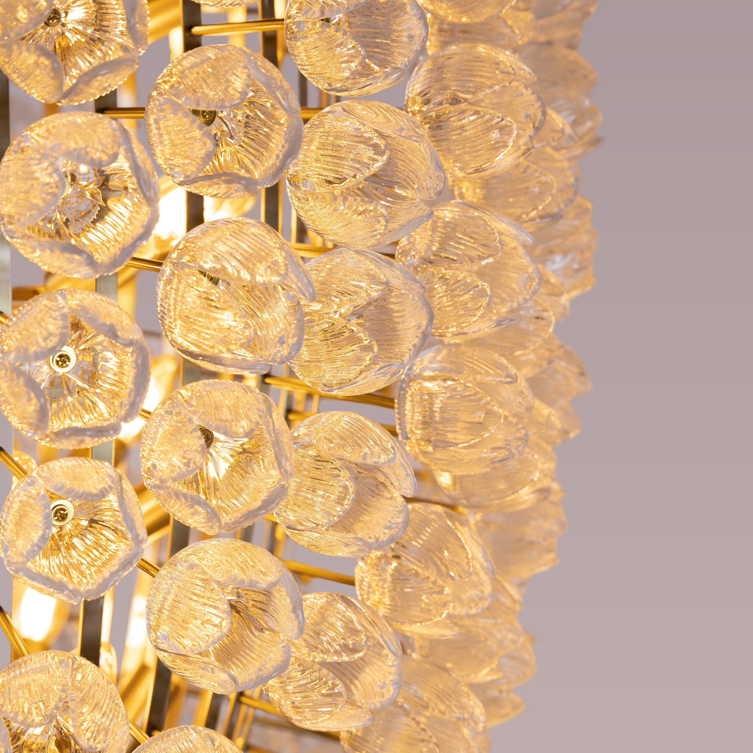 Sunset Strings ( Glass) Chandelier