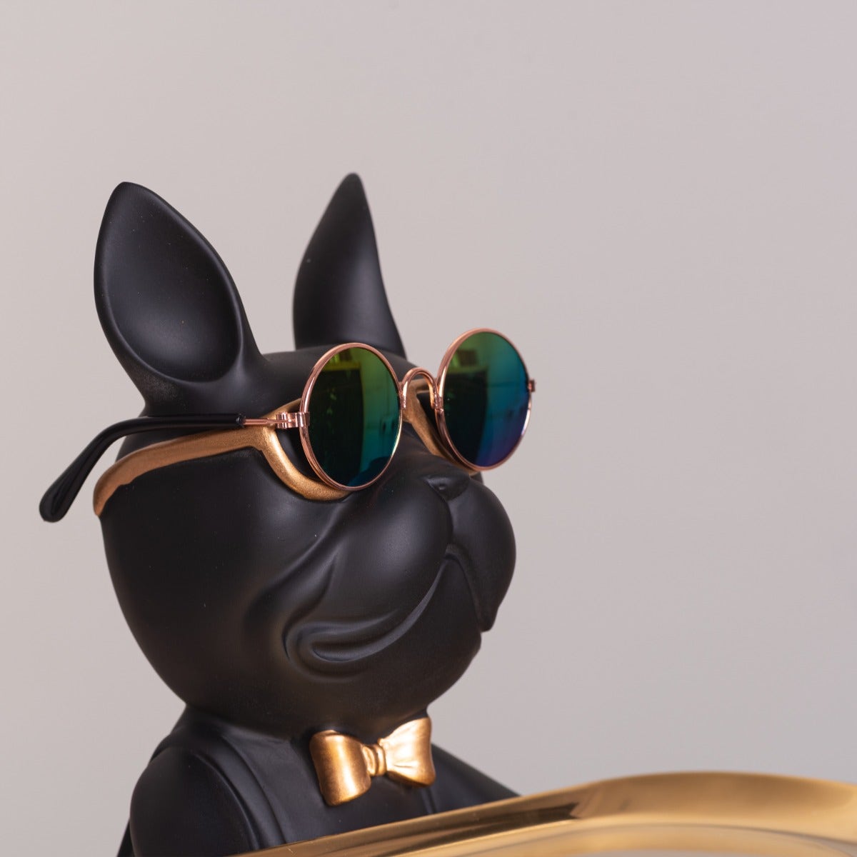 Swag Life (Black, Gold) Home Decor Tray