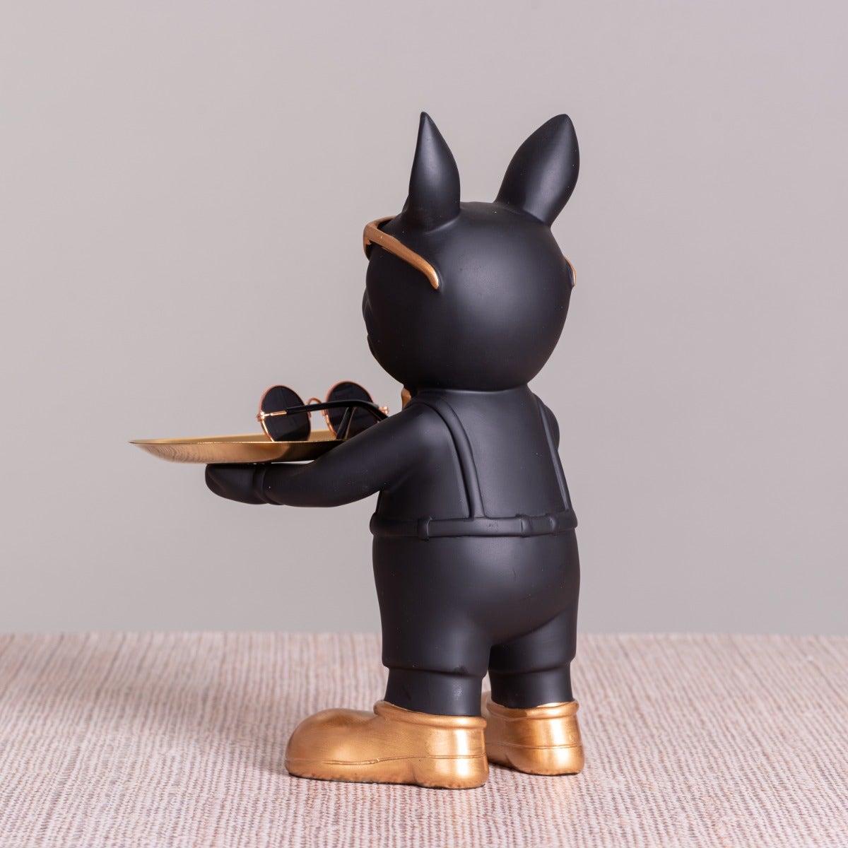 Swag Life (Black, Gold) Home Decor Tray