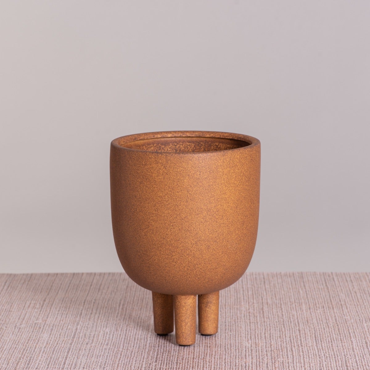 Terra Cotta Glow (Yellow) Ceramic Vase