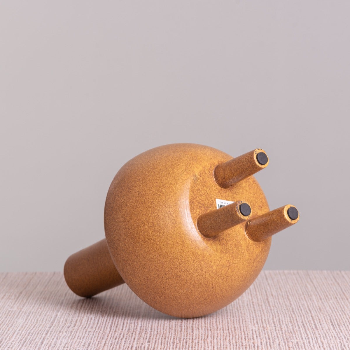 Terra Cotta Heart (Yellow) Ceramic Vase