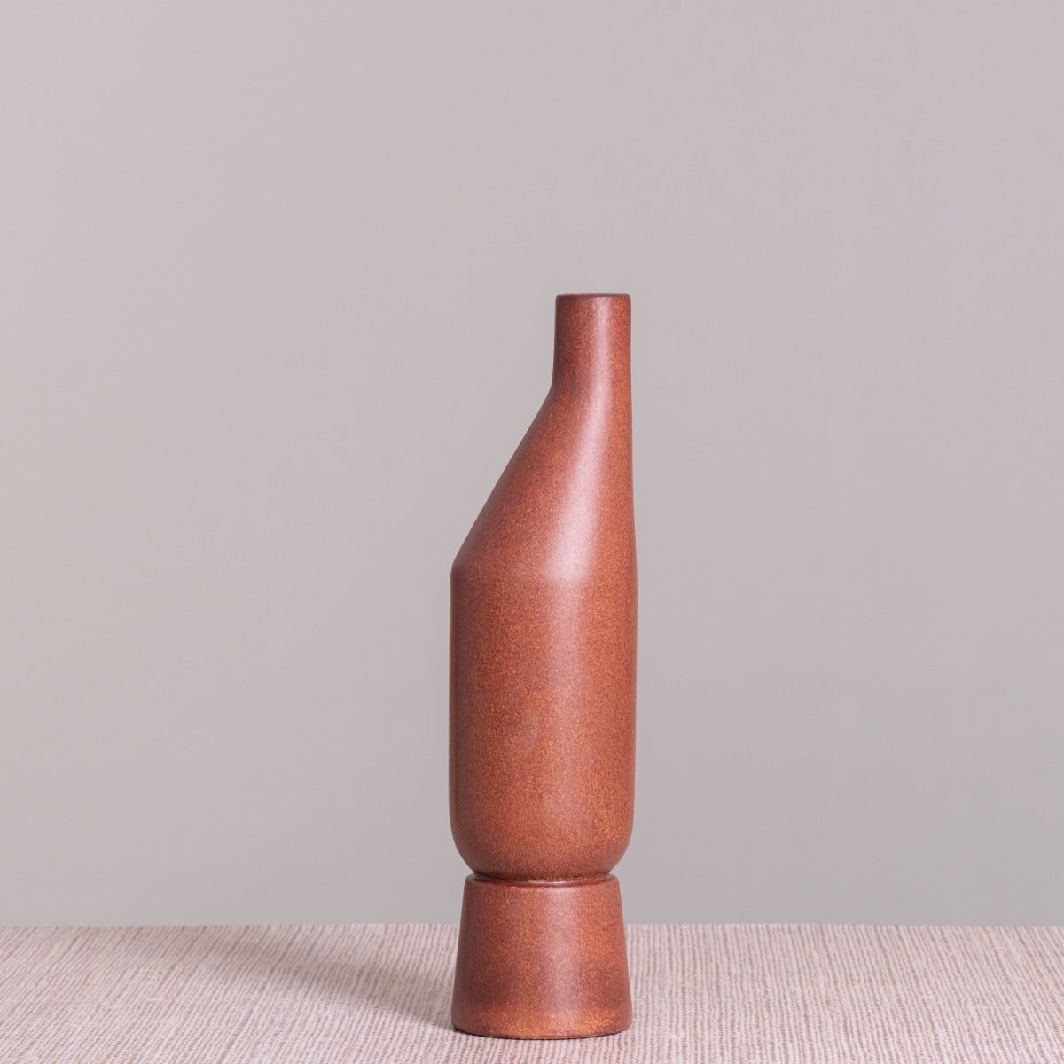Terra Cotta Vibes (Brown) Ceramic Vase