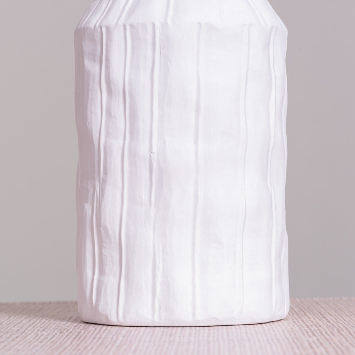 Standing Tall (Black/ White) Ceramic Vase
