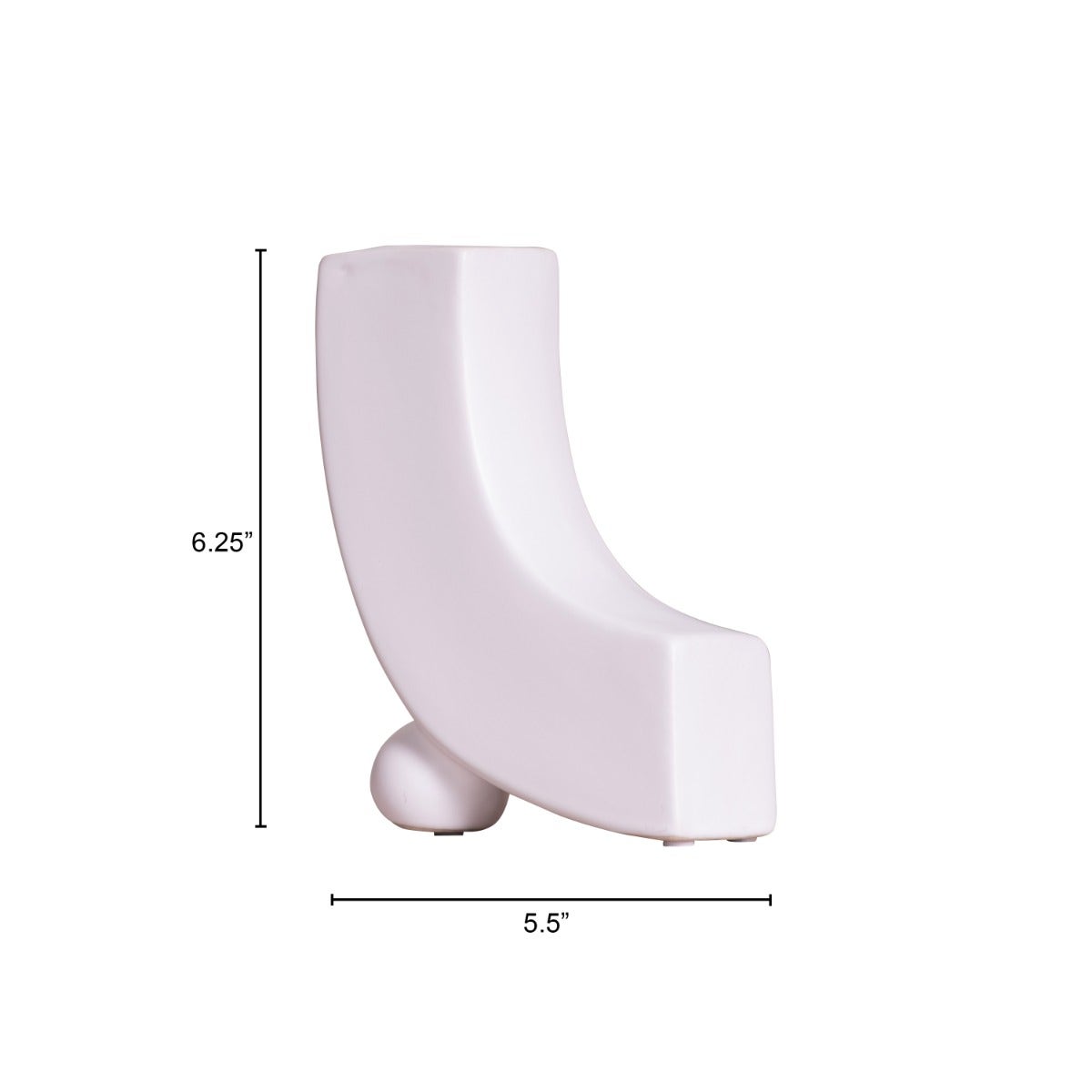 Simplicity (White) Ceramic Vase