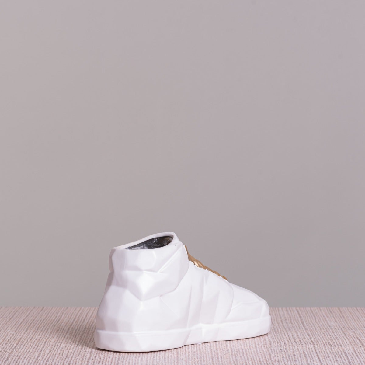 Practice Makes Perfect (White, Gold) Ceramic Home Decor