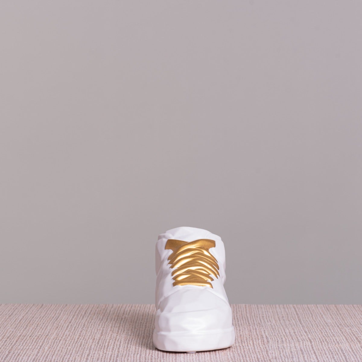 Practice Makes Perfect (White, Gold) Ceramic Home Decor