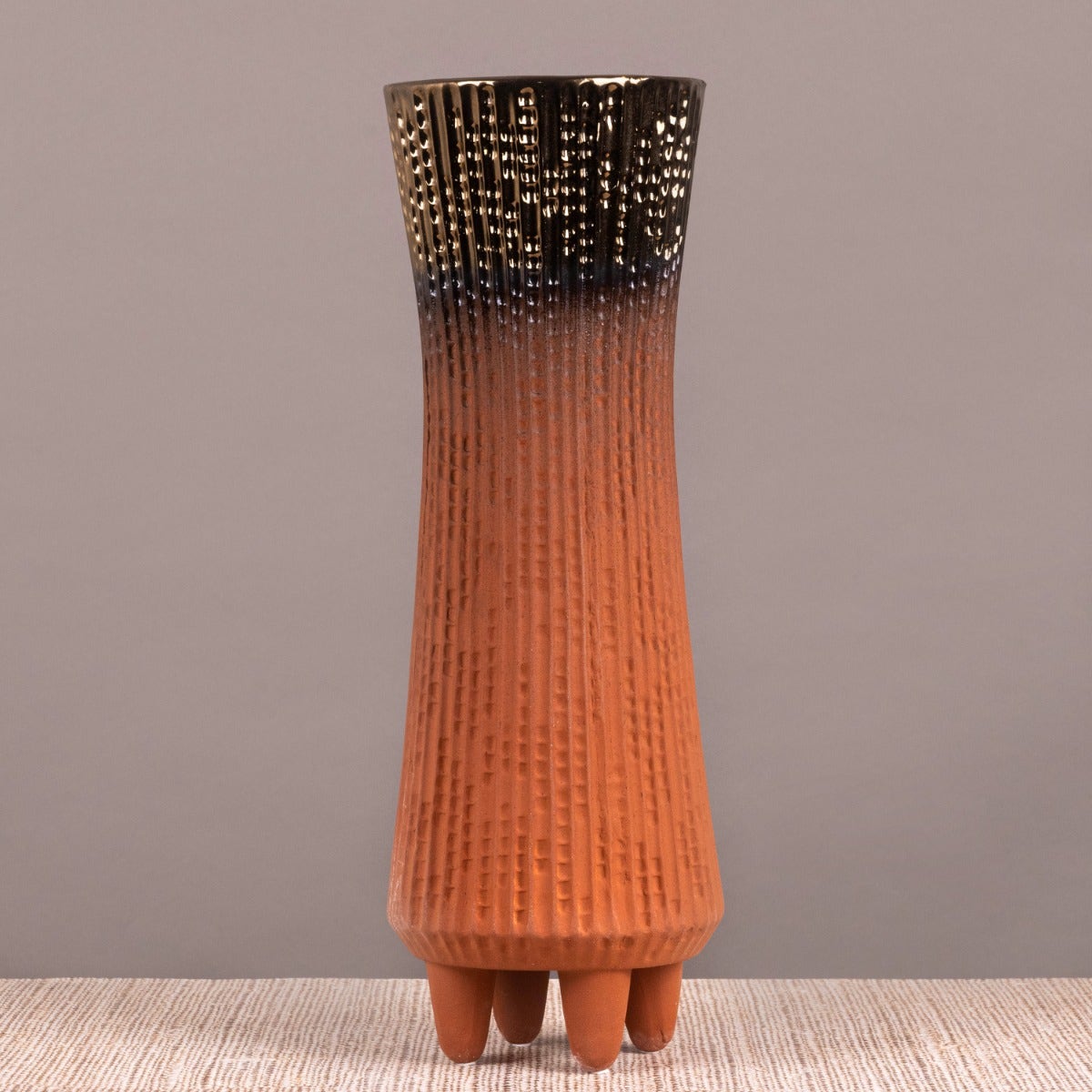 Grown Up (Brown) Ceramic Vase