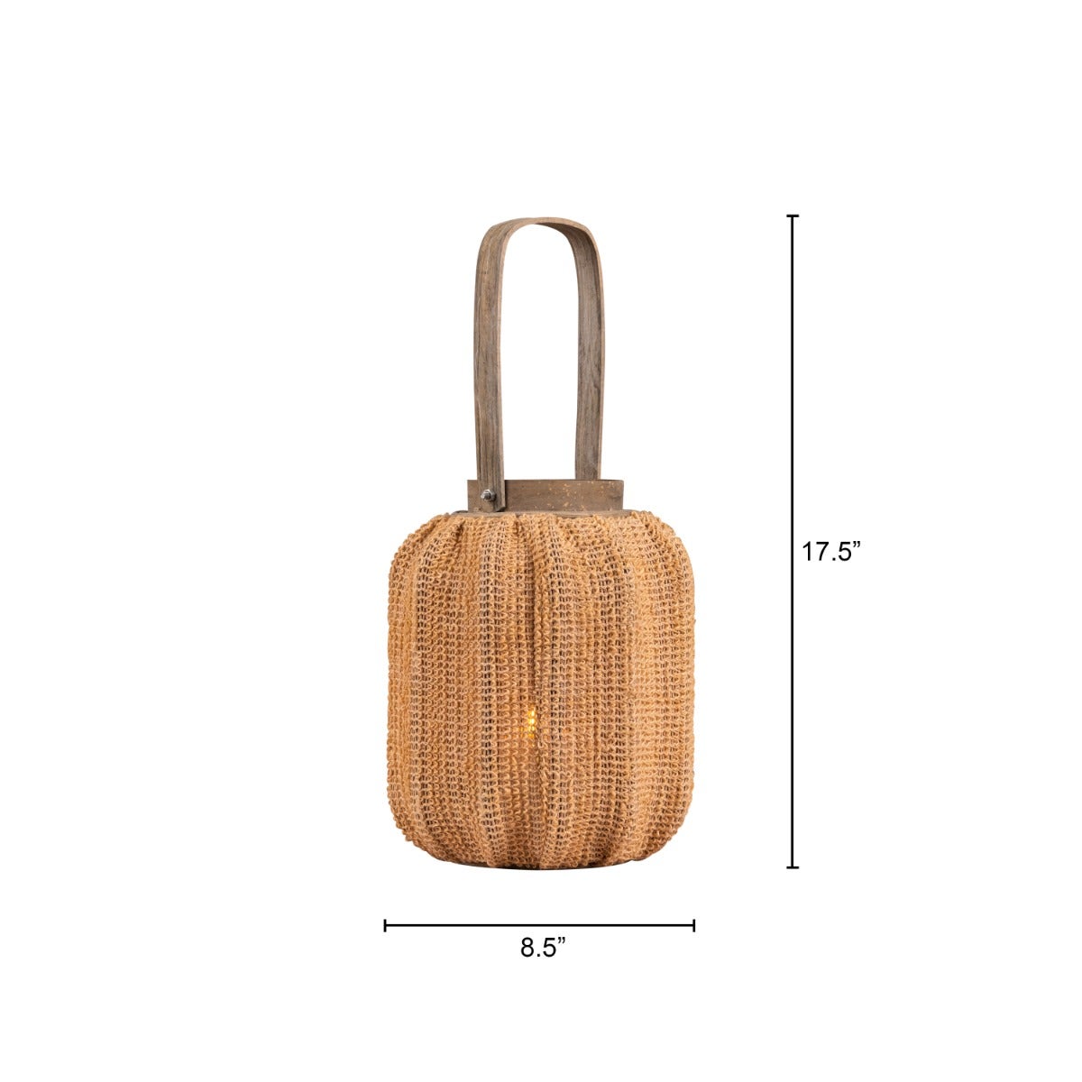 Rattan Rage (Beige) Lanterns (Set of 2)