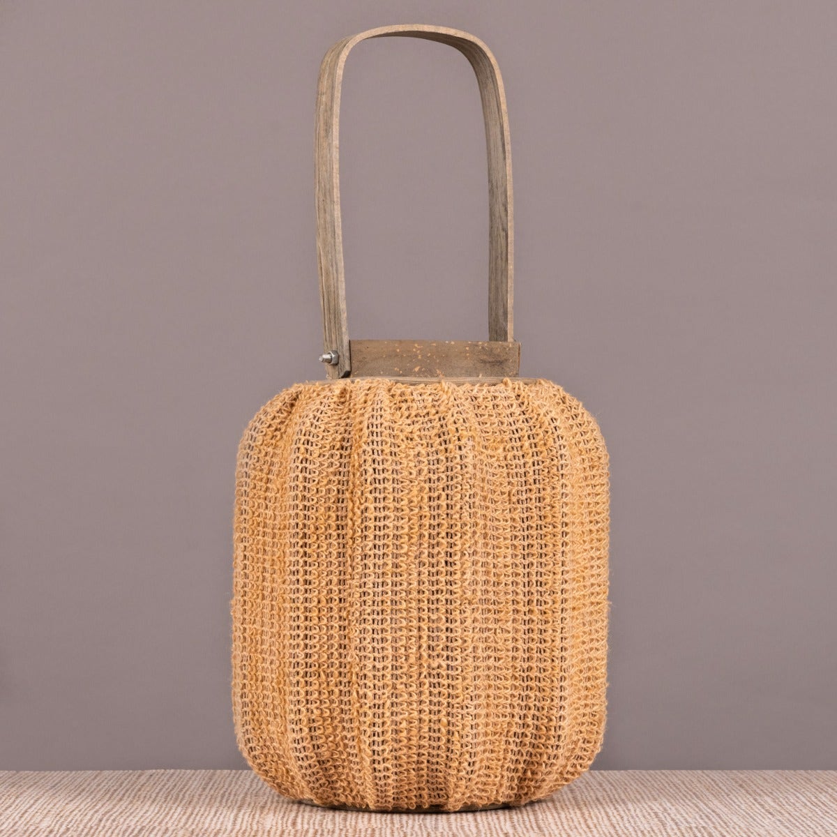 Rattan Rage (Beige) Lanterns (Set of 2)