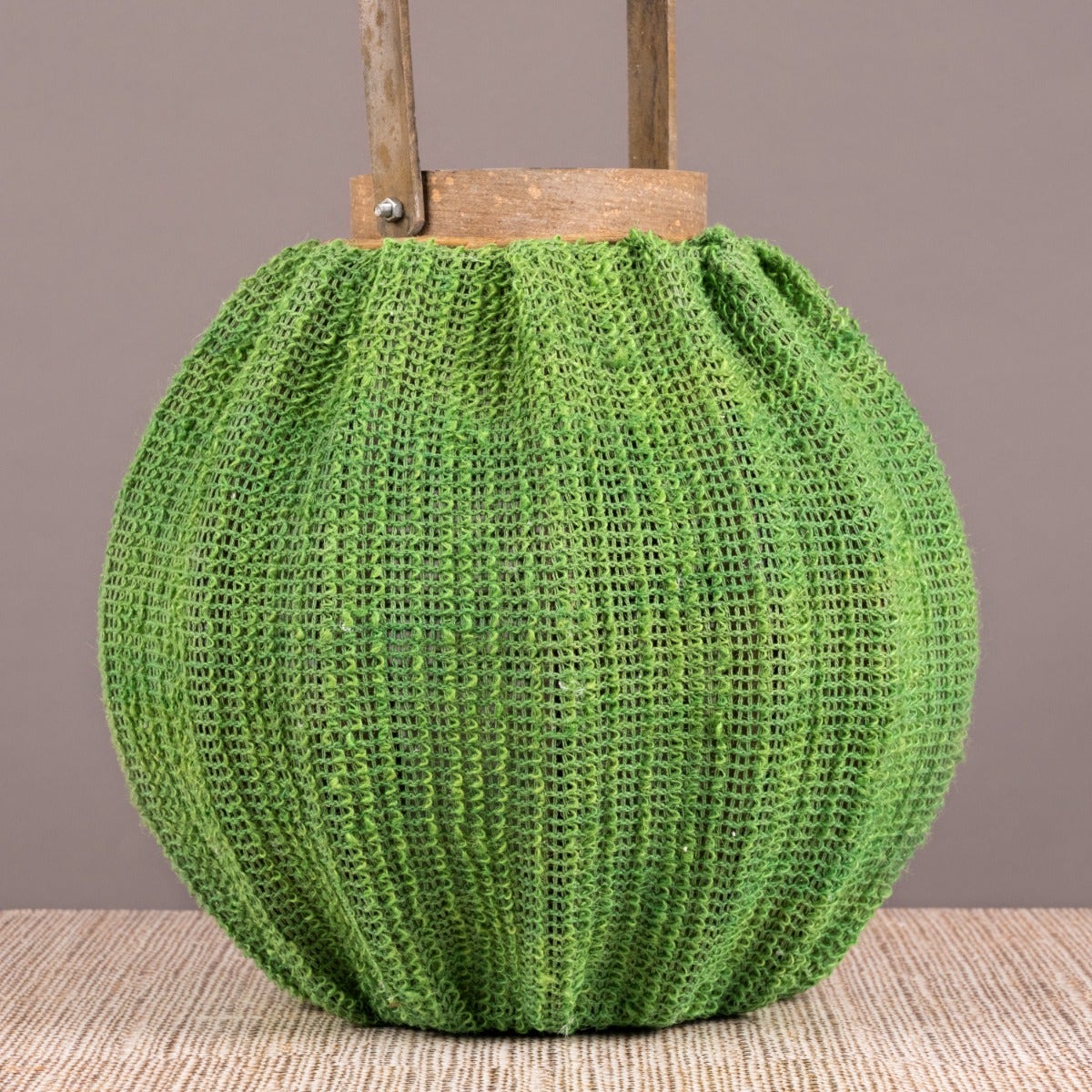 Very Vert (Green) Wooden Lanterns (Set of 2)