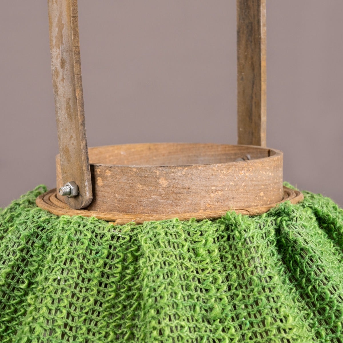 Very Vert (Green) Wooden Lanterns (Set of 2)