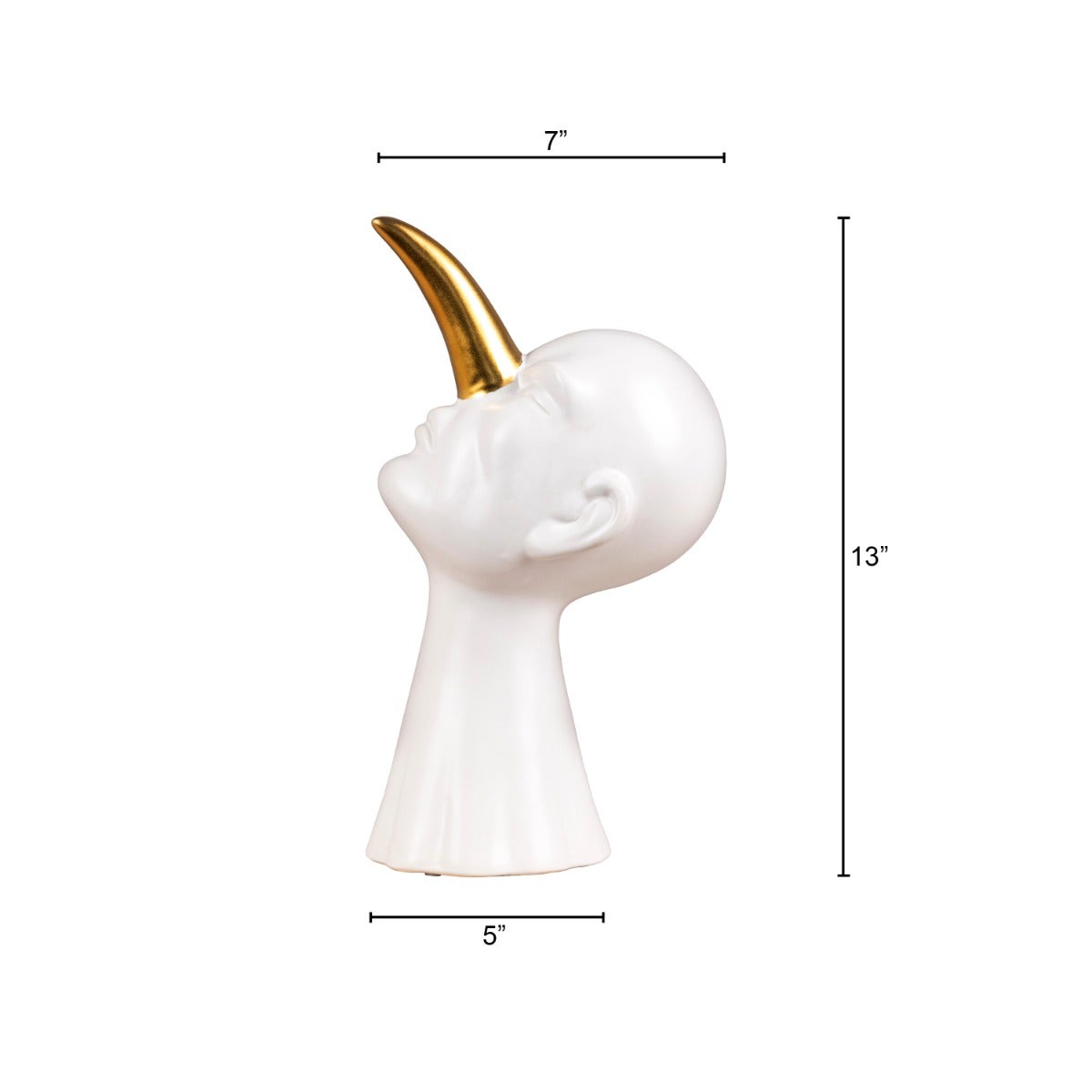 Greek Myth (White/Gold) Ceramic Home Decor