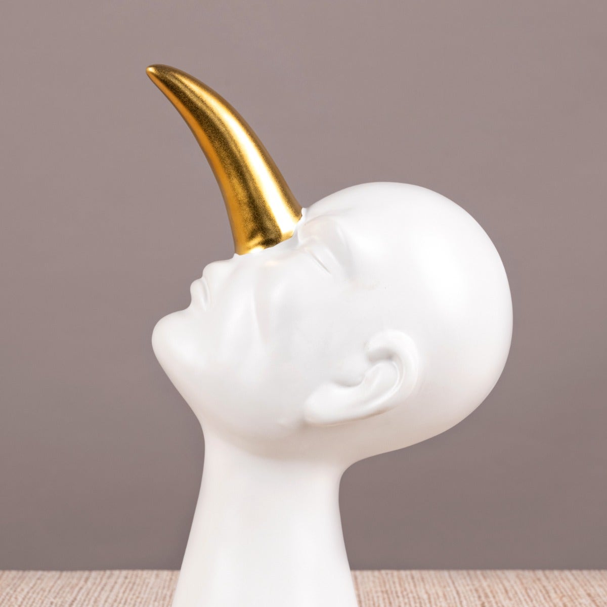 Greek Myth (White/Gold) Ceramic Home Decor