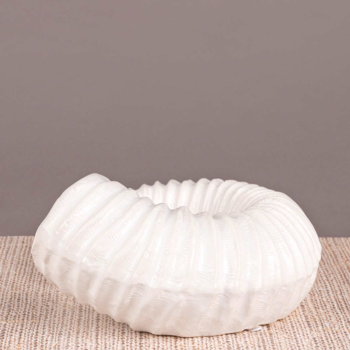 Snails Pace (White) Ceramic Home Decor